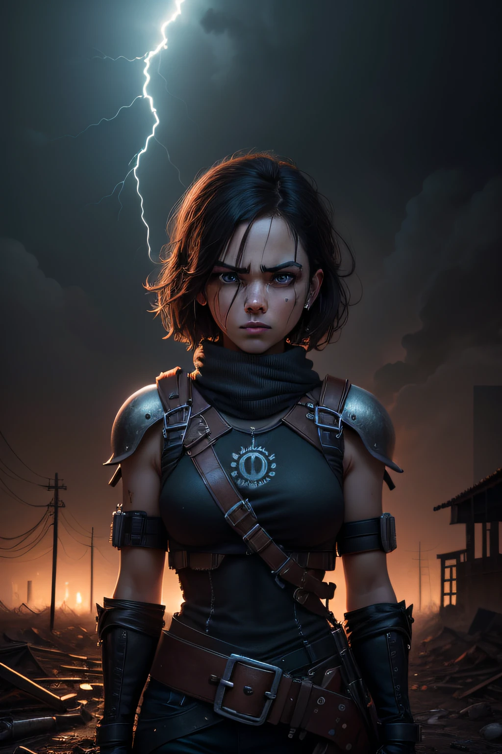 Pixel Art, DESIGN PLANO, Detalhes Ultra High. Paisagem mario universo mundial, cena escura, tiro longo, A girl with six arms, crying and suffering on a dirty floor, paredes escuras sujas, quarto escuro e grosseiro, cena de terror, darkeness, dreadful, sangrento, sujo, humor escuro, sofrimento, dor, High detail,hiper qualidade,high resolution,4k,ruins,Rodovias desertas,lightning and thunderstorms bringing electrical storms,noites escuras caindo,Moody,epic detail,Oppression of Darkness,Loneliness of despair,hazard voltage,gray feeling of loss,Backlighting,Luar iluminando a cidade,Sombras no escuro,alto contraste,Cinematic Shot,Tiro Extra Longo(O),Wasteland Punk,..3d,cinemactic,night time, artgerm, HD,8k, cinematic light,face detailed