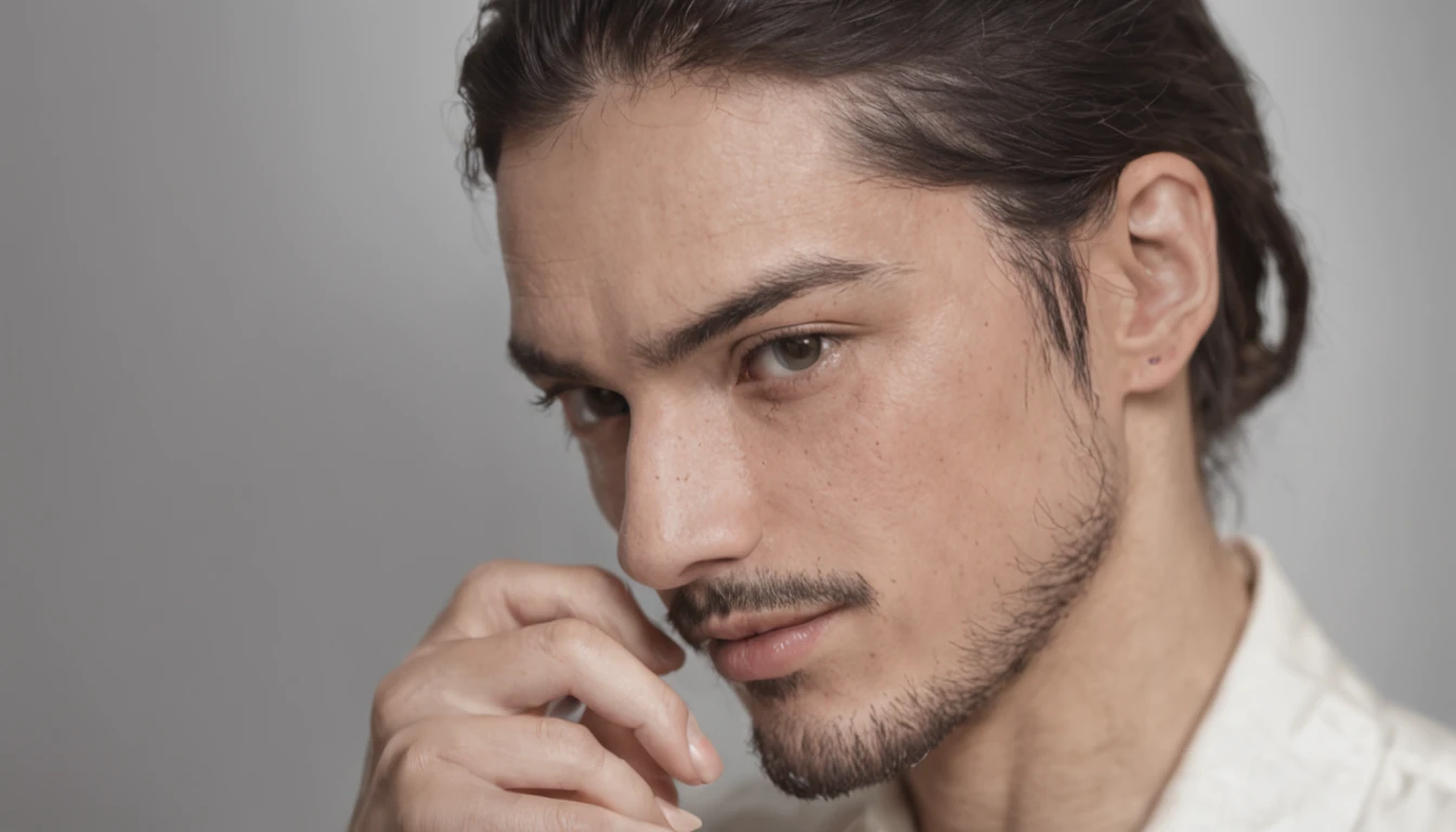 Ramón Valdés with full eyes, in his cell with detailed face and detailed body, detailed skin, pores