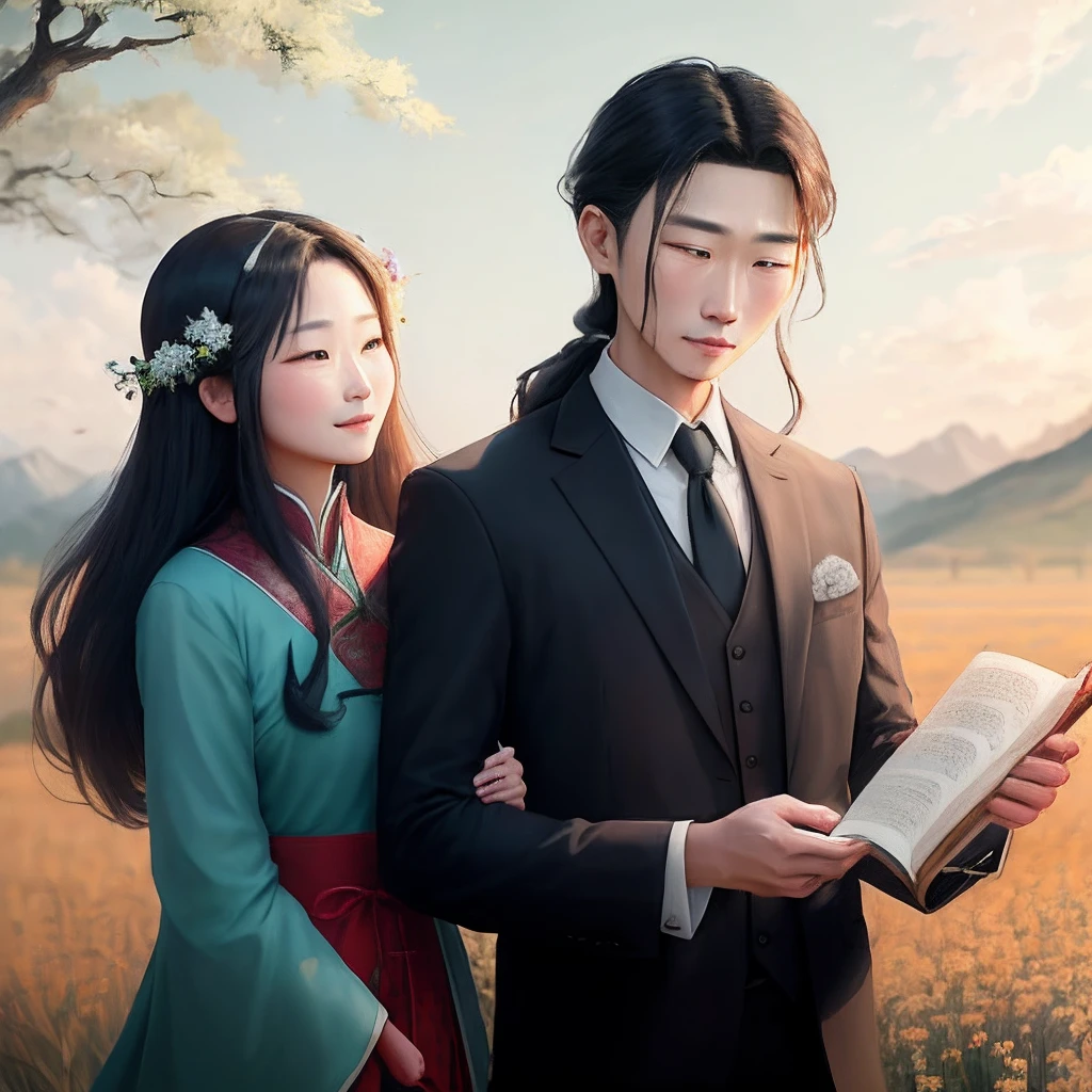 There are vines in the field of poetry：A love story in a comb
In ancient China，A poem is deeply engraved on the back of a bronze mirror，That is《The Book of Poetry》中的《There are vines in the wild》。A love story in a poem，Like the green blades of grass，Experienced the baptism of time，Still shining。
This is a love story that takes place in the Spring and Autumn period。A young scholar，It's called Vine Grass，I happened to meet a beautiful woman in the middle of the field，The two fell in love at first sight。The woman's name is Jinghua，She holds a delicate comb in her hand，She was combing her long hair。The vine saw this，An inexplicable emotion surged in my heart。
Jinghua gave the comb to the vine，As a token of their love。It was a comb inlaid with pearls and jadeite，Delicate and precious。Vines see it as a treasure，It will be taken out every day，A few silent glances，Then put it back in place with a smile。
Sin embargo，Their love was not recognized by the family。Jinghua is after the nobility，And Vine is just a poor scholar。In those times，Their identity gap is like a chasm，Insurmountable。But，They didn't give up because of that，Instead, he decided to elope。
They fled far from the city，A hard life began。Life is hard though，But their love is like that comb，Always kept smooth and beautiful。It's the dead of night，They'll take out the comb，Silently combing each other's long hair，That's the only thing they can do，It is also when they are at their happiest。
This story tells us，Love is not just about wealth and power，It can also be manifested in ordinary life。That comb，It is a testimony of their love。Although their lives are full of hardships，But their love is like that comb，Always kept smooth and beautiful。
This story also shows us the persistence and attachment to true love。Mancao and Jinghua did not abandon each other because of the family's opposition，Instead, he chose to elope，A hard life began。They proved it with their actions，Love can transcend everything。
The story also reminds us