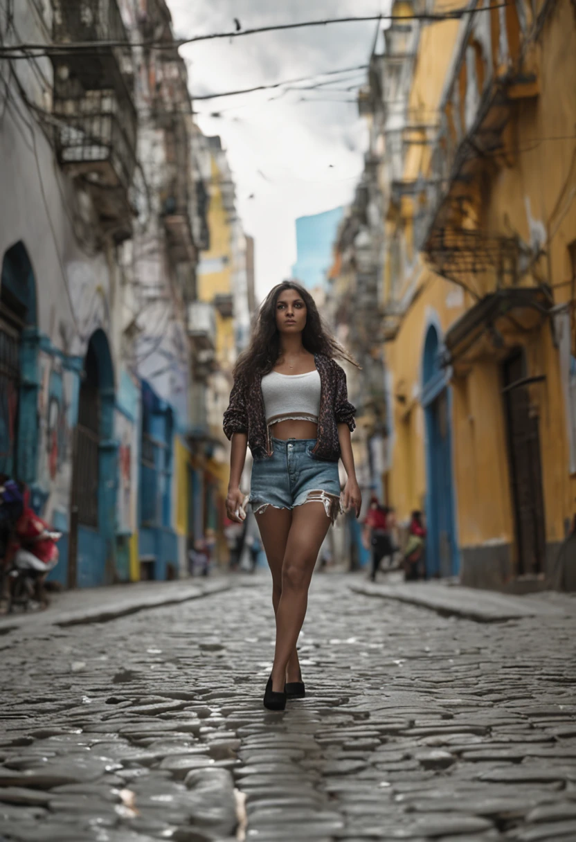 (8k, fotos RAW, mais alta qualidade, obra-prima: 1.7). (Realista, Fotorrealista: 1.9). 1 menina. Mulher. Paisagem urbana. Noite. profesional lighting. photon maping. City Radio. Camisa transparente. nun's hat. The ends of the are standing out. areola protrudes. The shape of the pubic area is clearly visible. very many eyelashes. Sombra preta pura. pitch black lip. Salto preto breu. pubic hair. O abdome inferior cerdas. Delgado. crotch is open. My are big and are about to spill out of my bra. Muito pelos pubianos. Os pelos pubianos se projetam muito.