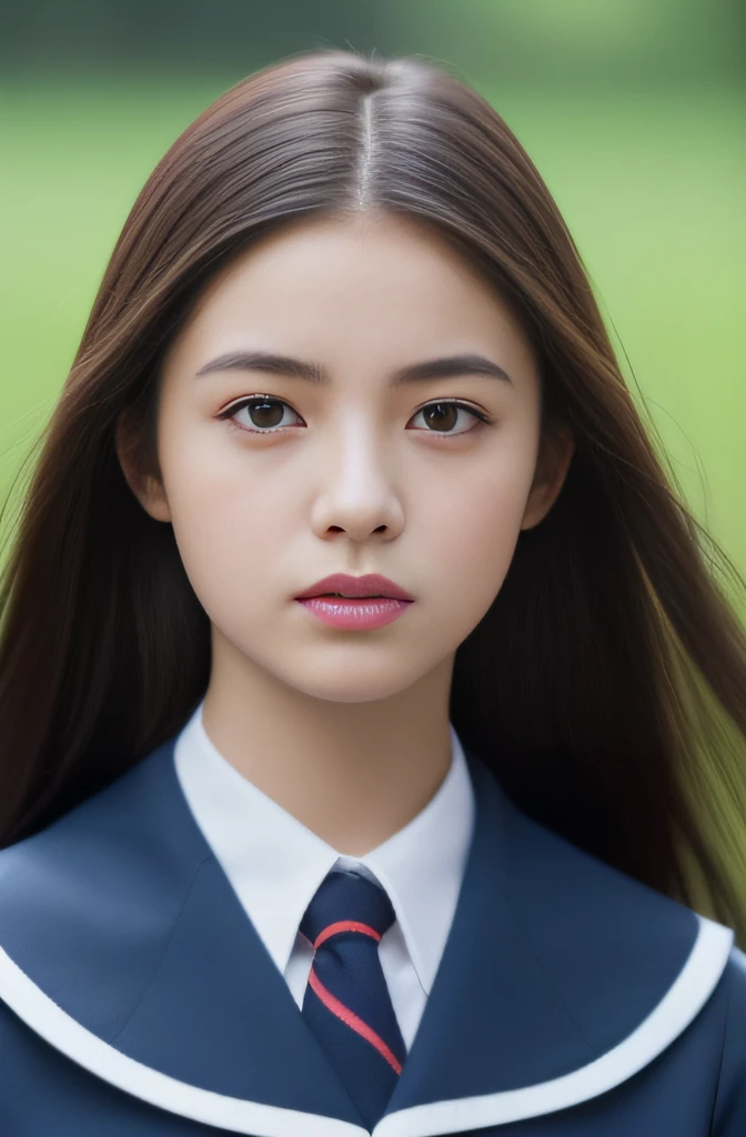 (Raw foto:1.2), (Photorealsitic:1.4),((1girl in))、 a beautiful detailed girl, extremely detailed eye and face, beatiful detailed eyes, Beautiful body, Incredibly beautiful body, , (ultra-detailliert, hight resolution, ighly detailed, top-quality), ((JK school uniform)), illustratio,nffsw, unification,, astonishing, finely detail, (masterpiece, Highly detailed ticker uniform 8k wallpaper), Light on the Face, Cinematographic lighting、1girl in、sixteen years old、(Colossal tits:1.5)、School route、((dynamicposes))、autumnal、(half)、(panthyhose)