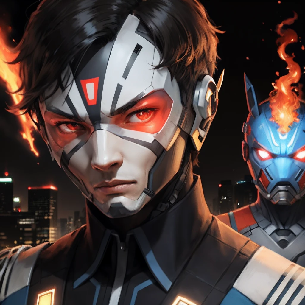 s Ultraman,Business suit,head,ember