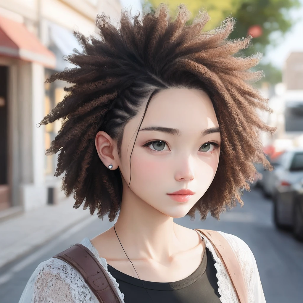 random hair big