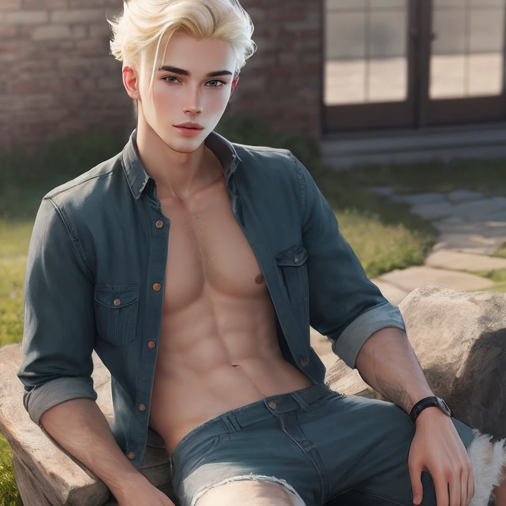 Male  blonde