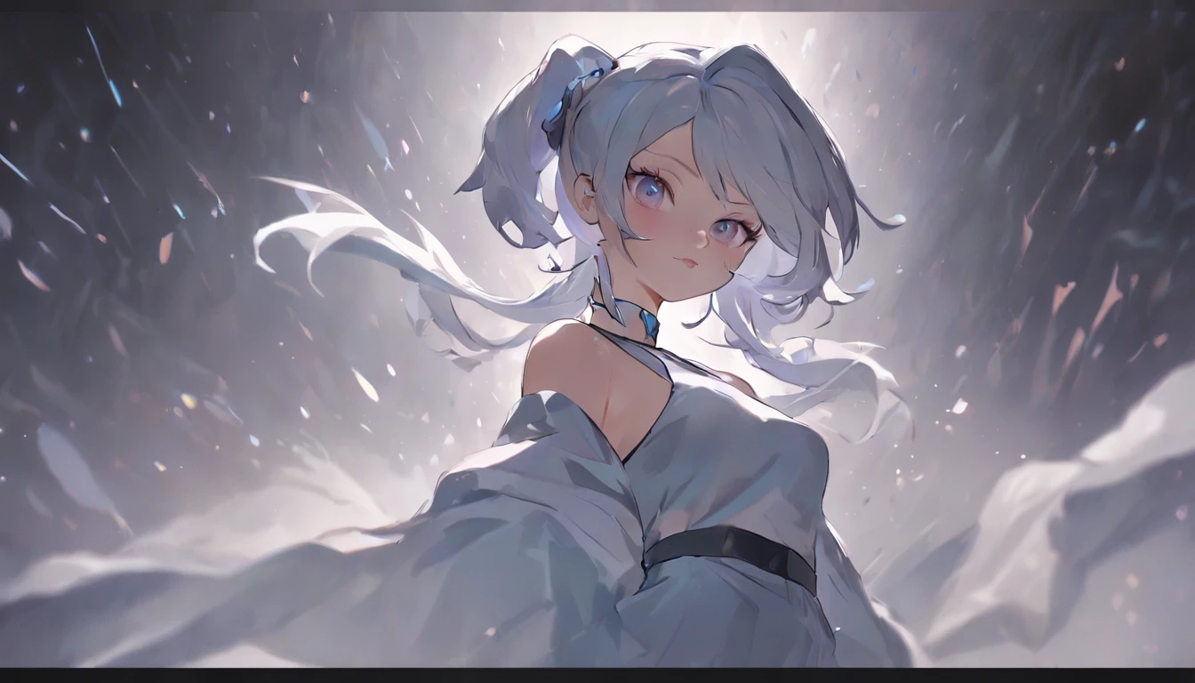 league of legends character art, League of Legends concept art,league of legends splashart, League of Legends character, league of legends art, from league of legends, Riot game concept art, league of legends style art, league of legends splashart, league of legends champion,komono, Hanfu,Taoist uniform,Off-the-shoulder attire,shift dresses,Lolita prostitute,Motion blur, Depth of field means reflection,extreme light,fog atmosphere,The moonlight shone on the side of the girl's face,22 year old,realisticlying,no-bra,Extra-long sleeves,Long off-the-shoulder dress,huge tit,cleavage,Full length of colorful hair(1.9),Color gradient for long hair,Messy hair,Barefoot,Full body like,realskin,realcumAI,Snow-white skin,Snow-white thighs,Top image quality,Extreme light and shadow,White panty hose,High details,Standing painting,lines of movement,dynamicposes,komono,PC Wallpapers,Two-thirds of the canvas generates the body,move chart