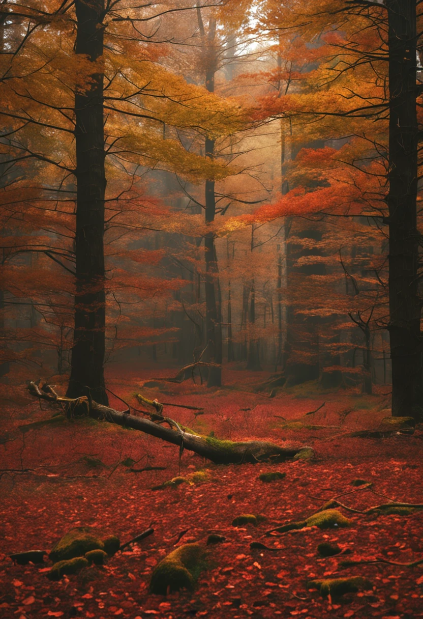 temperate forest floor