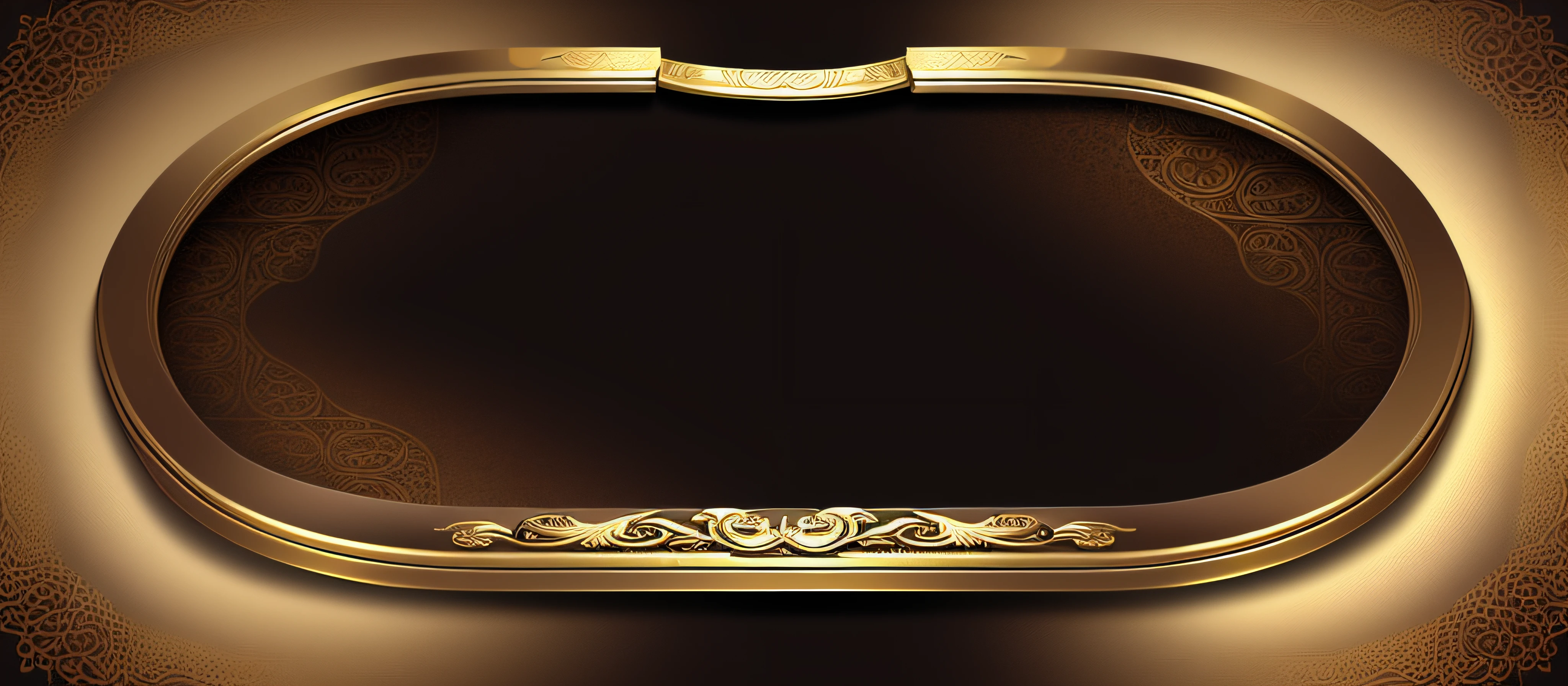 ornate gold accents,Golden decoration, brown background, ornate border frame, ornate backdrop, baroque frame border,