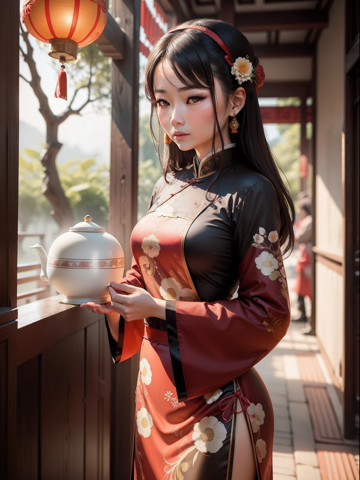 woman, China, ancient, traditional