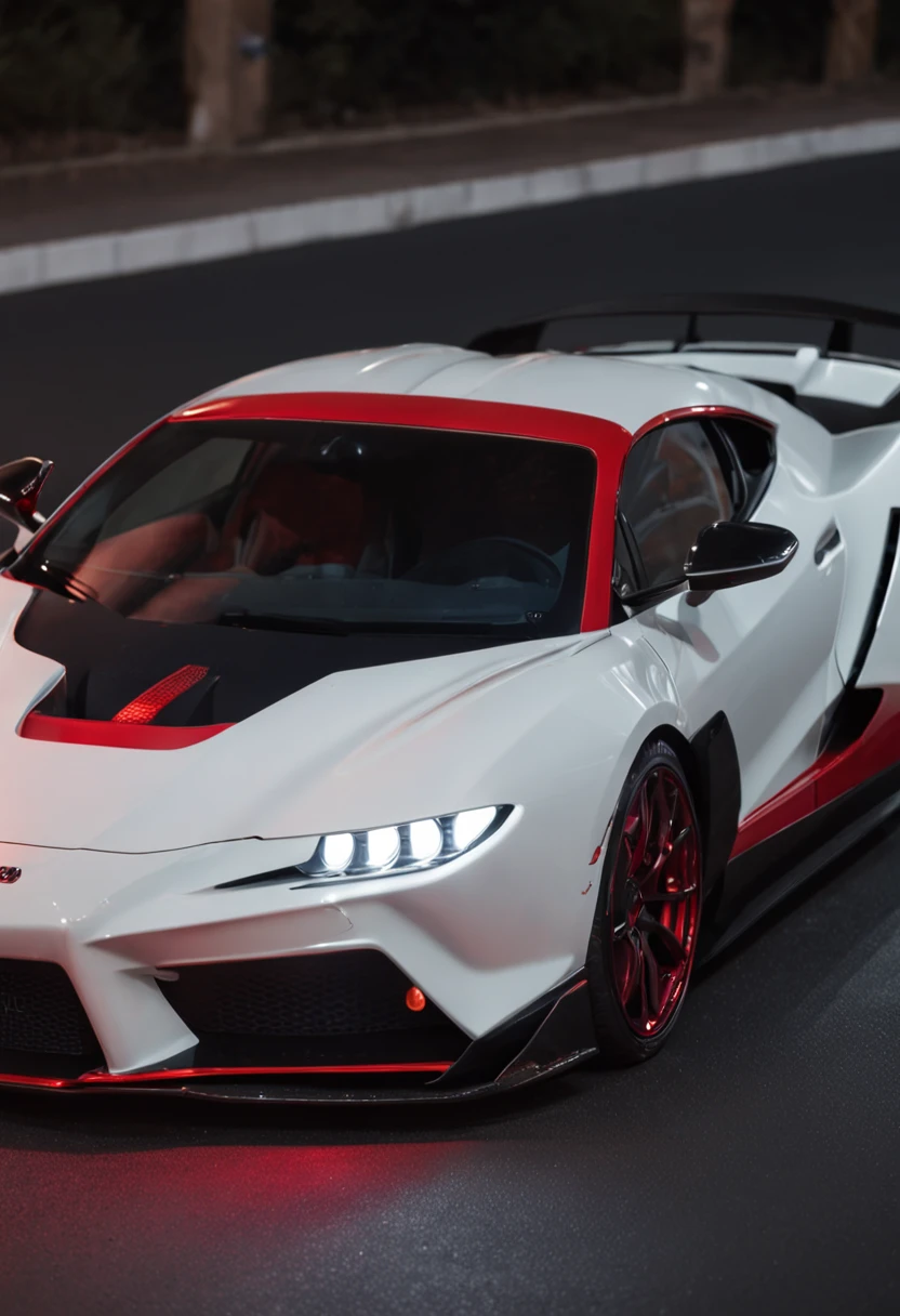 arafed white sports car with a red light on the hood, in the night, neon background, hd wallpaper, desktop background, amazing wallpaper, toyota supra, wallpaper mobile, high quality wallpaper, high-quality wallpaper, sports car, desktop wallpaper, sport car, wallpaper hd, mobile wallpaper, high quality desktop wallpaper, wallpaper 4k, wallpaper 4 k, beautiful wallpaper, sportcar, high quality picture