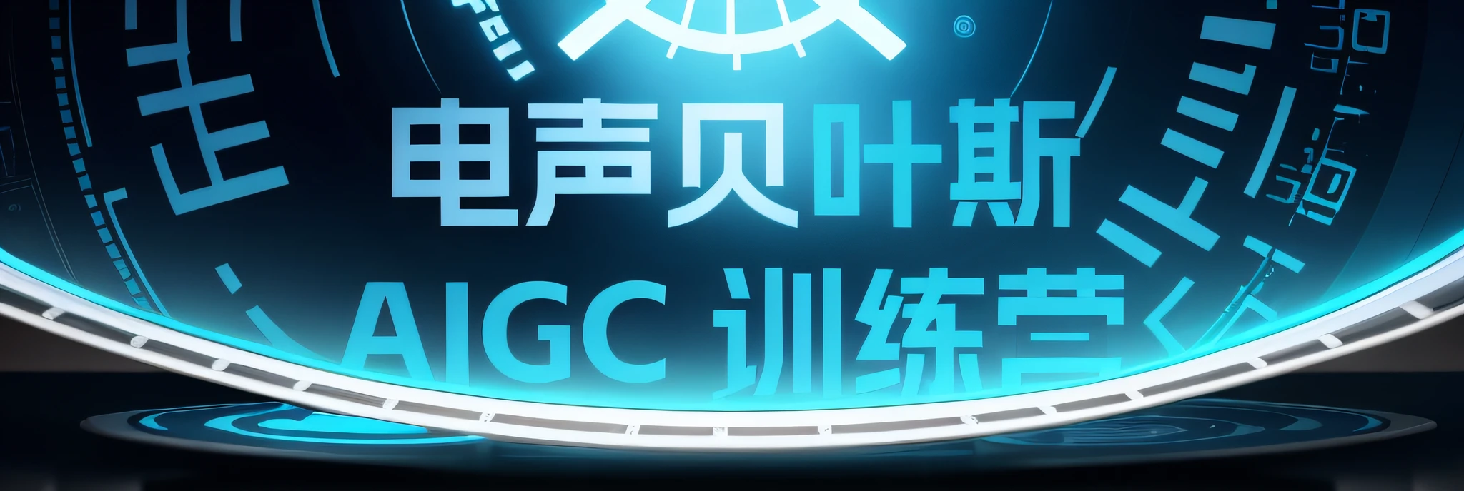 Technology Scene,Bright,light blues,white colors,gear wheel,Mechanical devices,droid,Chinese word