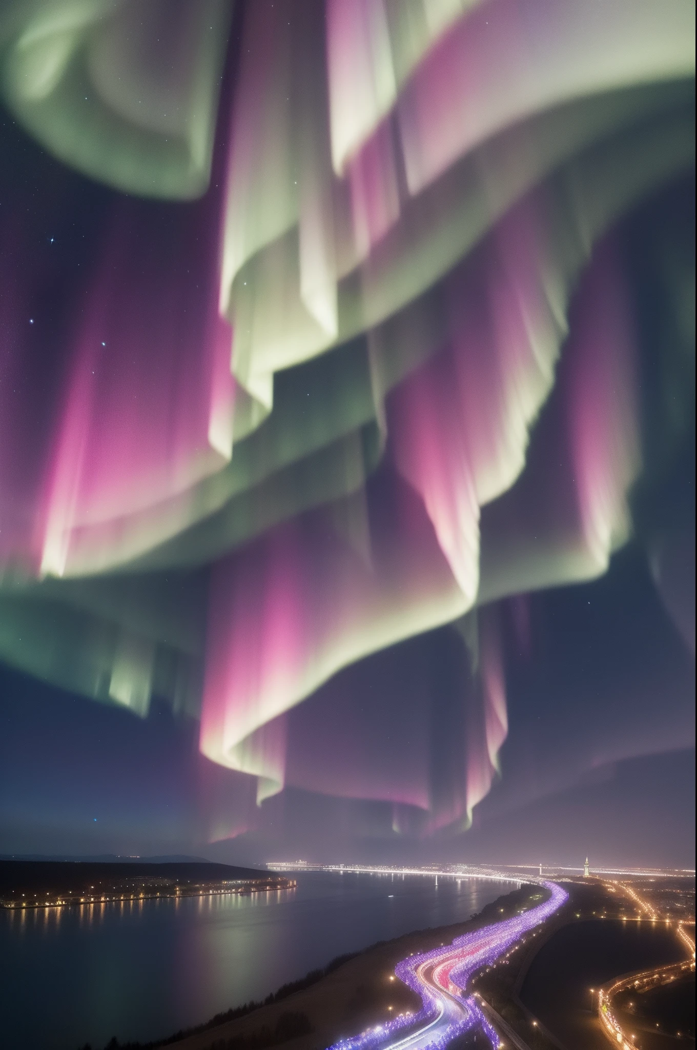 Holy，palaces，Galaxy River，Nordic aurora
