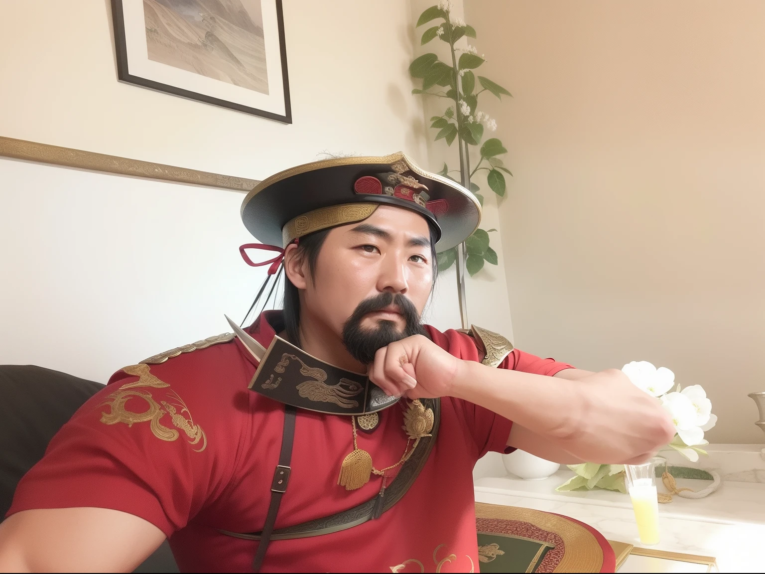 Ancient, Chinese, warrior, fantasy, guan yu, 3 kingdom