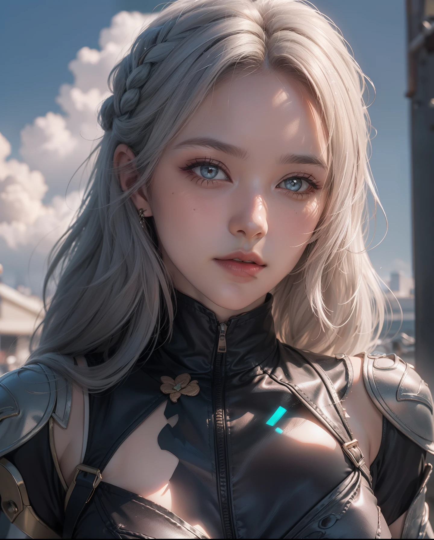 {{{{2girls}}}, full body, {{hyperphotoreal}}, {{hypercute anime face}}, {{masterpiece}}, {{ultra fine illustration}}, {{hyper detail super colorful hair}}, {{hyper detail shape skin}}, {{beauty eyes with elaborate details}} {{hyper detail cyberpunk sailor suit}}, {{ Holding an elaborately patterned Japan sword}}, {{Symmetrical reflection}}, ((Slim waist)), }, Cinematic angle, Cinematic lighting, Soft lens flare, depth of field, {{High Hyper Beautiful Detail Cyberpunk City Landscape}}}, {{Fog}}, {{Glowing halo}, {{Glowing halo}}, }