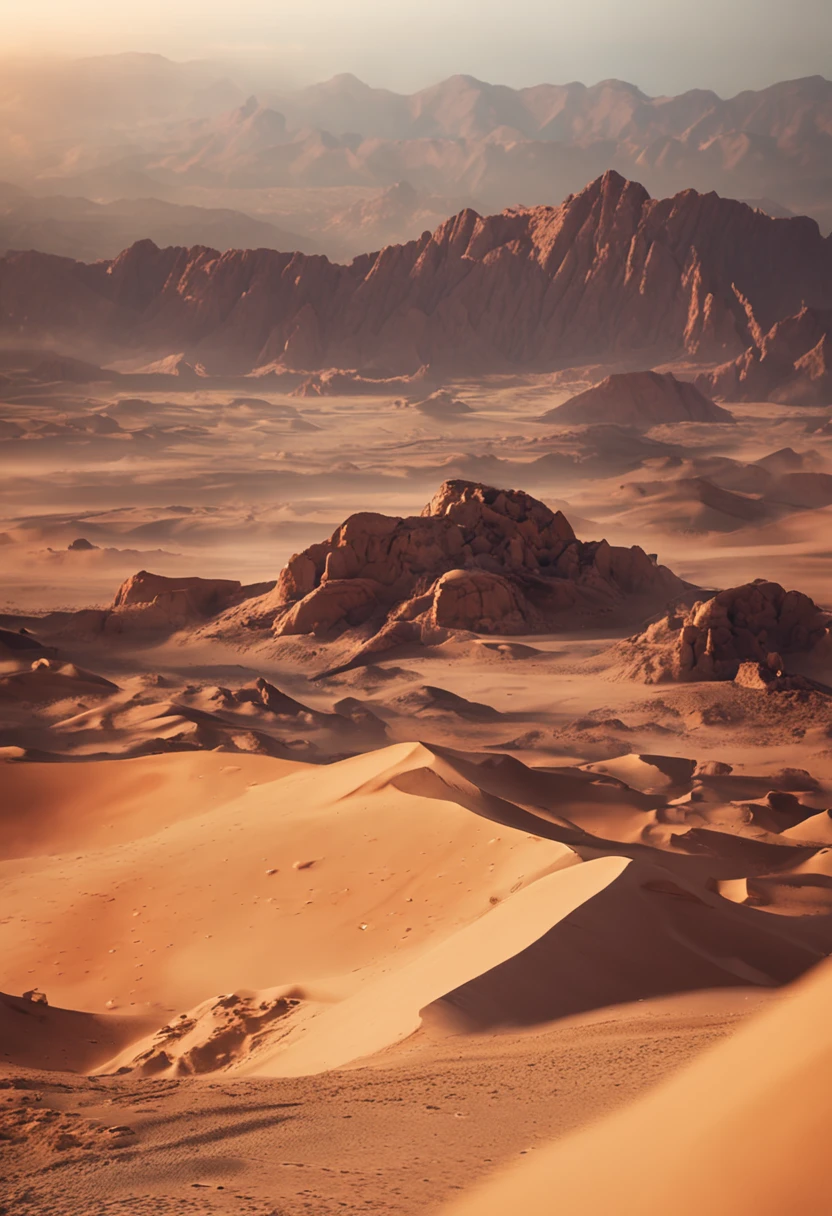 In the barren desert, There are idols of ancient Arab gods that they worship, Surrounded by mountains