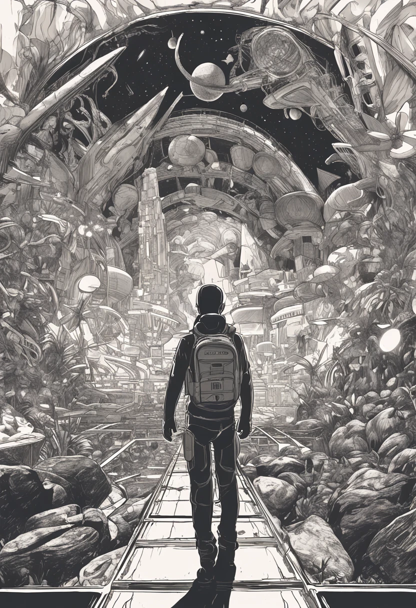 In order to find a way to save Lily's planet,Ari and Lily embark on an interstellar journey。They traveled through different times and spaces,I saw all kinds of wonders and adventures。
In the process,They gradually got to know each other,I gradually found myself in love with each other。Together they experienced dangers and difficulties,But their love is getting deeper and deeper。