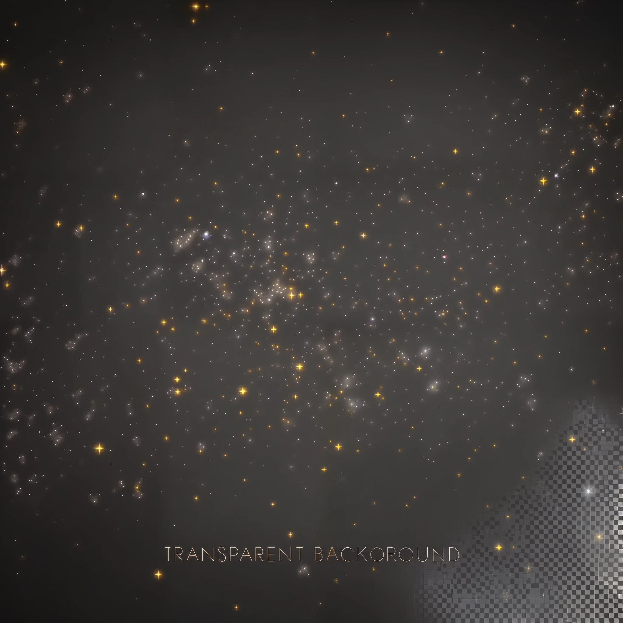 a dark background with gold stars and sparkles, flying dust particles, transparent backround, high definition background, dust particle, floating dust particles, clear dark background, background is made of stars, shiny background, glitter background, clear background, black background with stars, magnificent background, stars glittering in background, dust and particles, dust particles, light background, flying particles