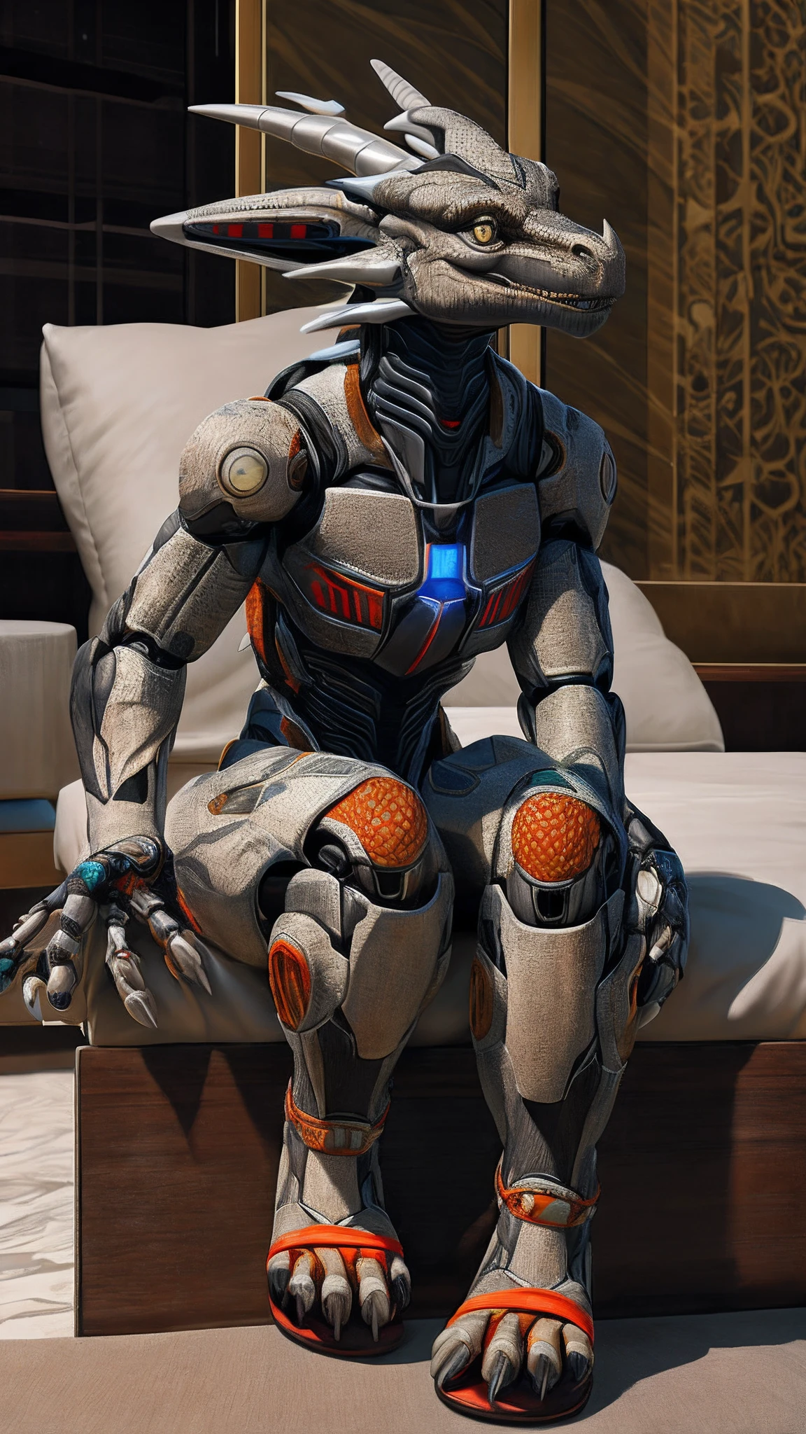 (masterpiece), hyper realistic, 64k, (((ensure veiny throbbing erection))), (((girthy penis))), (((long penis))), (((outlined erection))), (((anatomically correct penis))), twink, femboy, (((majestic penis))), (((penis shaft connected to groin))), (((manspreading))), (armor), penis, ((helmet)), faceless, nsfw, male, skin tight suit, gay, sexy, male, submissive, submissive pose, (((humanoid robot))), (((looks human))), (((throbbing erection))), (((penis focus))), (((girthy penis))), (((visibly large testicles))), (((spandex suit))), barazoku, (((bara))), confident, (((lengthy penis))), (((pristine penis tip))), (((perfect penis))), penis, (((beautiful penis))), (((underside of penis visible))), (((craving sex))), (((sitting on chair))), (((penis blocks shoulder))), (((masturbation))), (((moments before orgasm))), ((wearing hooded cloak)), (((penis in suit))), feet, (((neck))), (((nurinaki))), (todex),