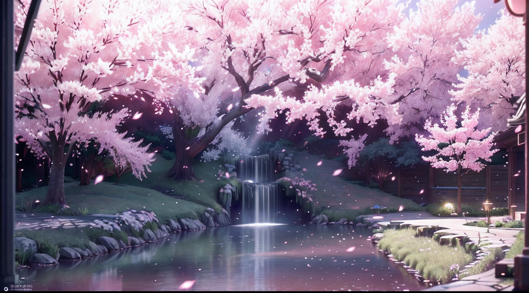 masterpiece, (photorealistic:1.4), best quality, beautiful lighting, realistic,  (extremely detailed CG unity 8k wallpaper), (full body:1.1), intricate, high detail, sharp focus, dramatic, RAW photo, 8k uhd, film grain, caustics, subsurface scattering, reflections,  sakura tree, sakura trees, falling leaves, pink leaves, 
trending on ArtStation, trending on CGSociety, Intricate, High Detail, Sharp focus, dramatic,  best quality, highres,