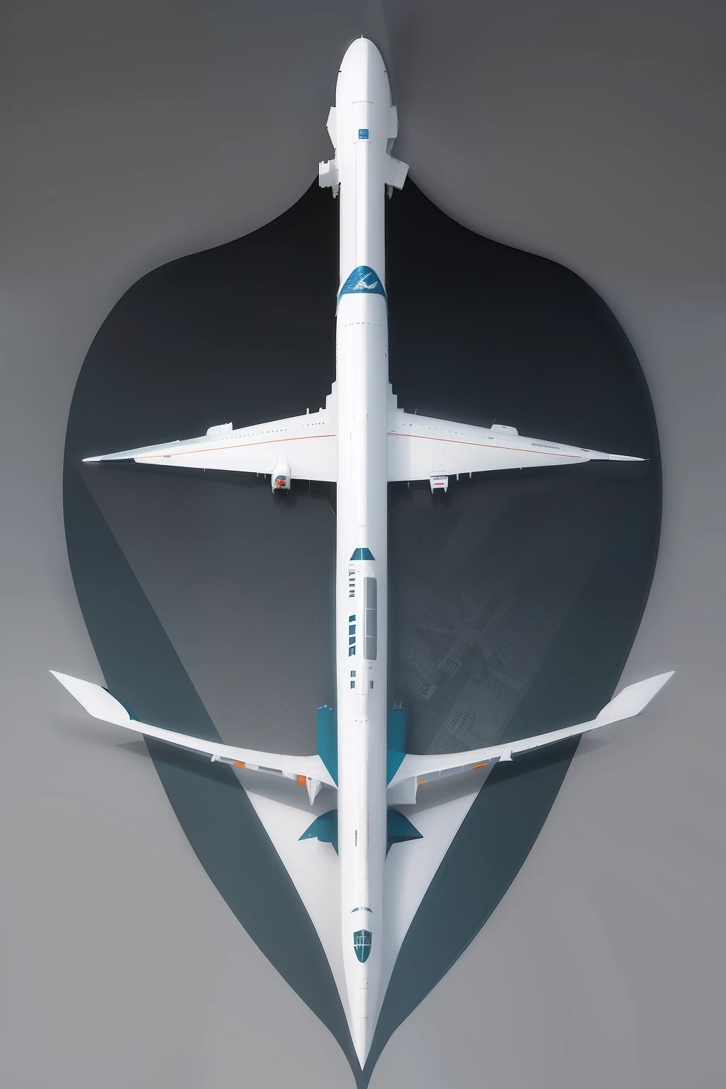 Airline logo,,Vector metallic texture simple flat gradient color