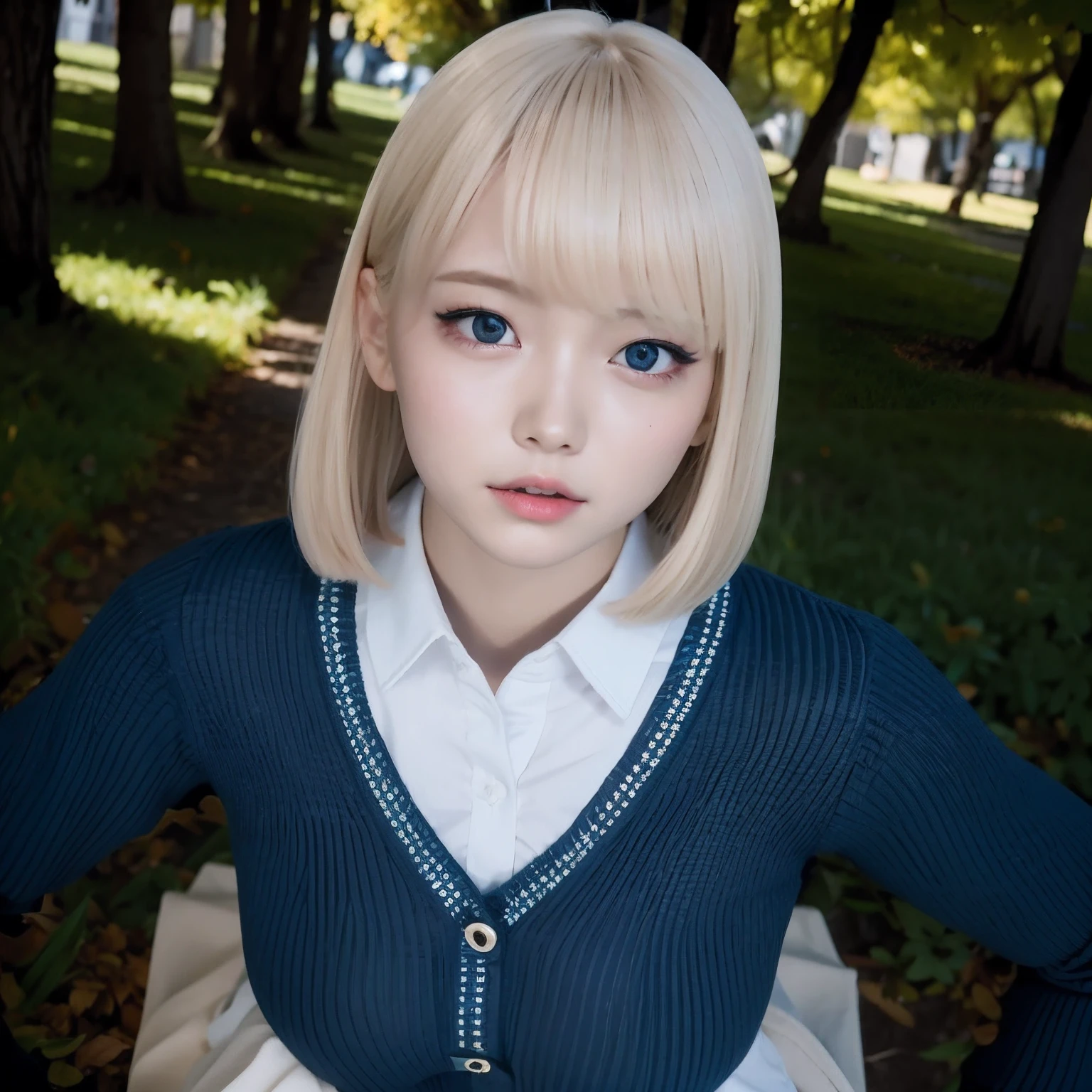 Raw photo, Realistic, Jig eyes, sleepy