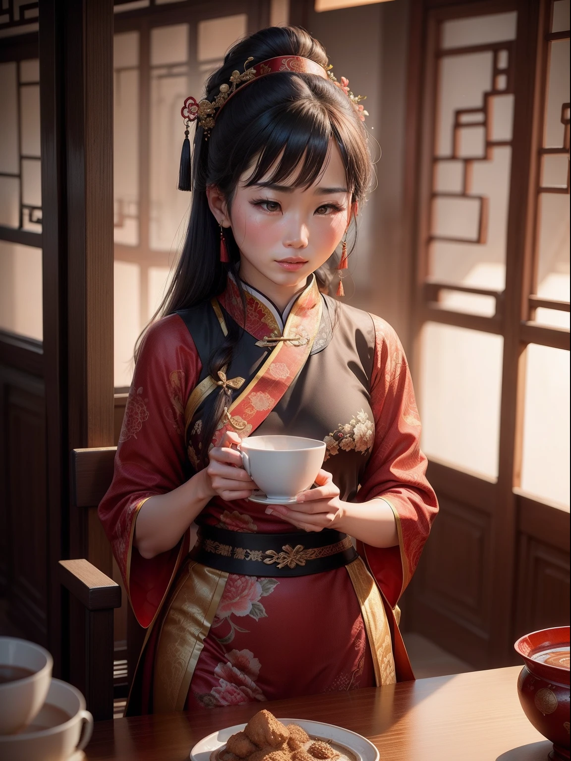 woman, China, ancient, traditional