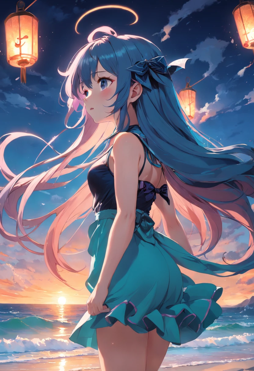 Irena,Witch Tour,beachside,Hair fluttering