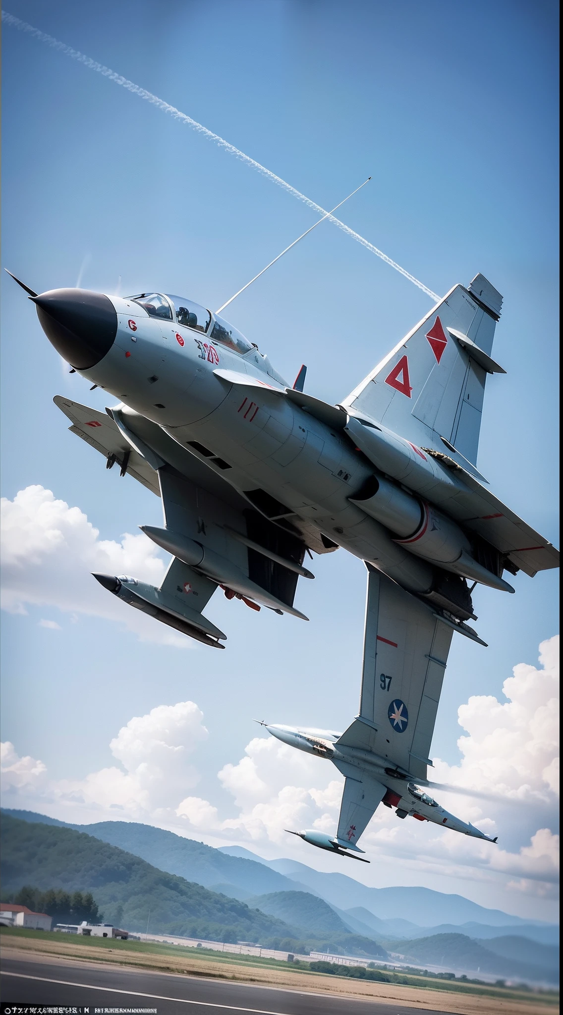 {{{35mm photograph, film, DSLR, professional, 8k, highly detailed, photorealistic, masterpiece, best quality, super clean resolution, highest res, award-winning photo}}}, Soviet su-27 aircraft StarWar style in the future, 3d, super detailed, generative front view, side view, back view 3 view, realistic, full HD, Here are 10 phrases to describe the Soviet Su-27 fighter jet aircraft, Soviet-origin twin-engine supermaneuverable fighter aircraft, It was designed by **Sukhoi**, heavy aircraft ordnance, sophisticated avionics and high maneuverability, *air superiority missions**, and subsequent variants are able to perform almost all aerial warfare operations, was long range air defence, a two-seat, dual-role fighter for all-weather, air-to-air and air-to-surface deep interdiction missions,