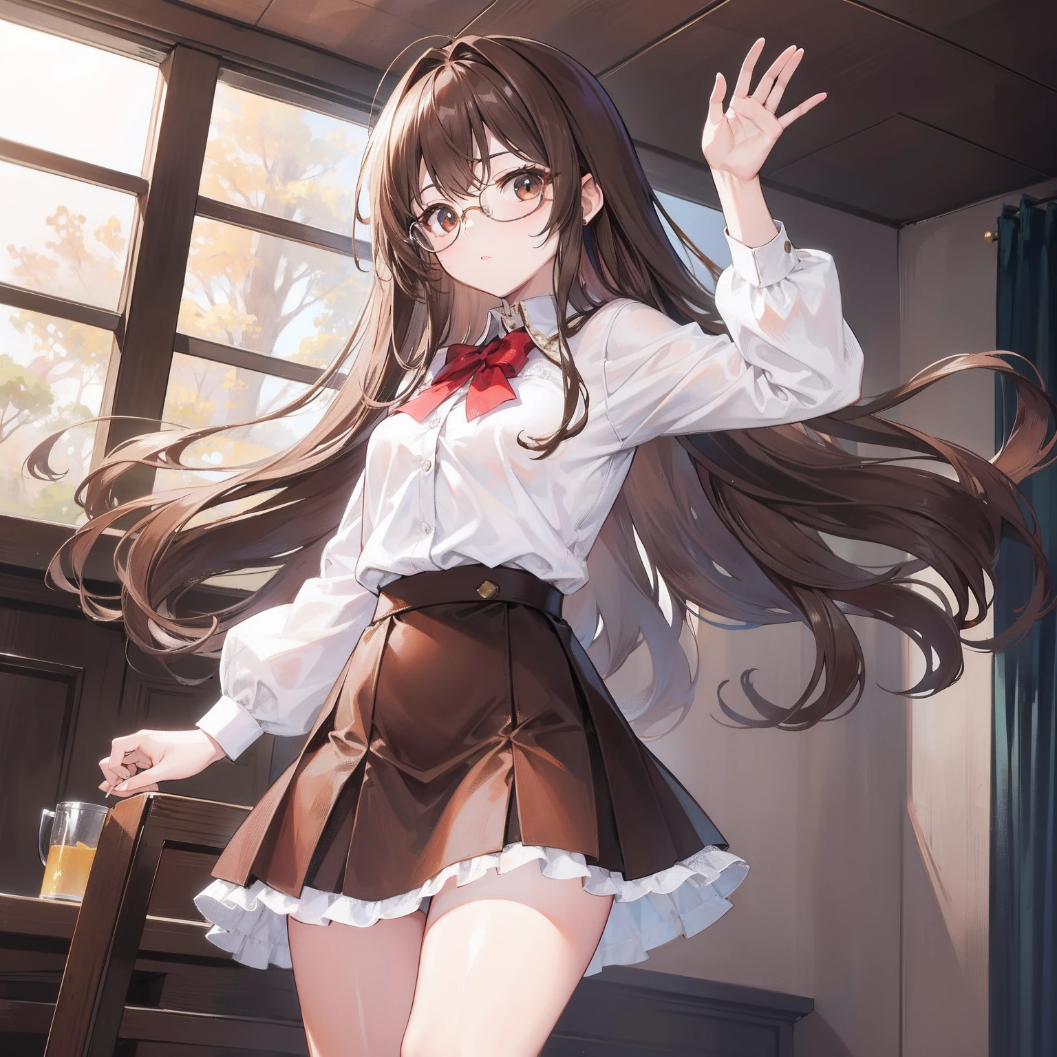 (masterpiece, best quality, extremely detailed, ultra-detailed),
BREAK
(1girl, solo, cute face, kawaii, face, a cute , happy, standing, 16-year-old),
BREAK
(long twintails, light brown hair, straight hair, brown eyes, medium breasts),
BREAK
(black thighhighs:1.3),
BREAK
(ribbon:1.5),
BREAK
(winter , Cardigan),
BREAK
(bow panties, white panties:1.3)