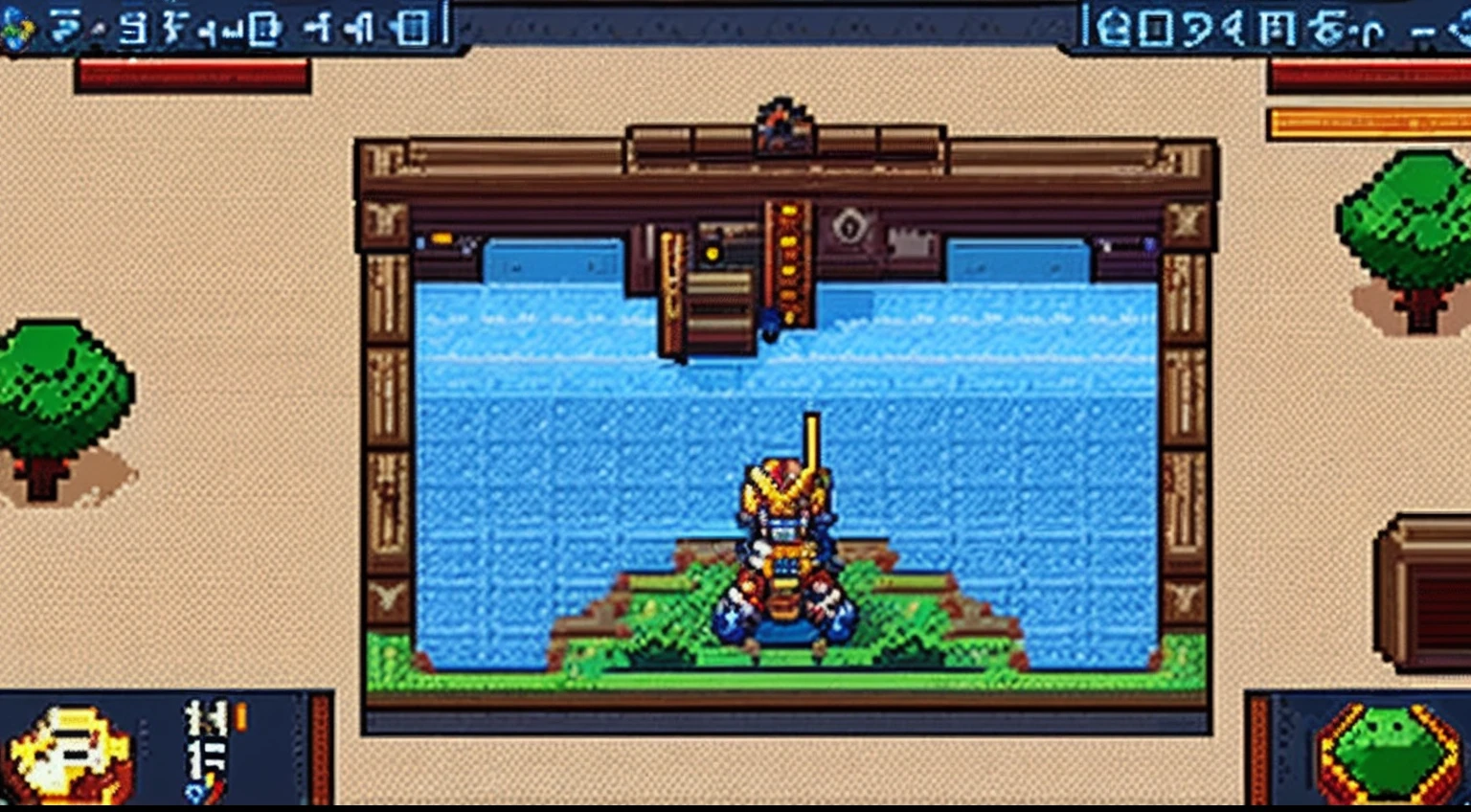 pixel game,character design,super mecha,All kinds of artillery, Pixel art #pixelart