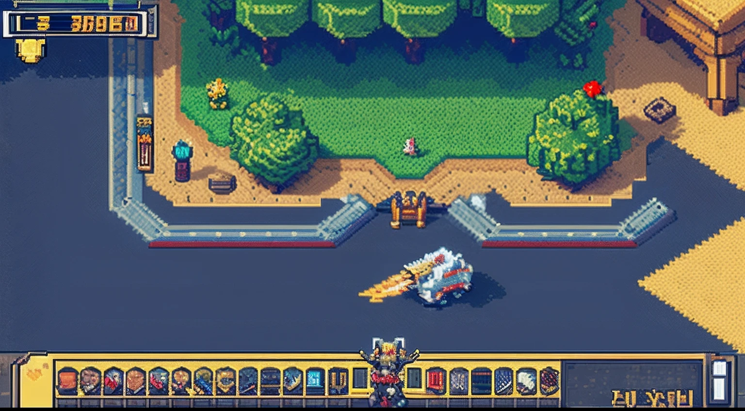 pixel game，character  design，super mecha，All kinds of artillery， Pixel art #pixelart