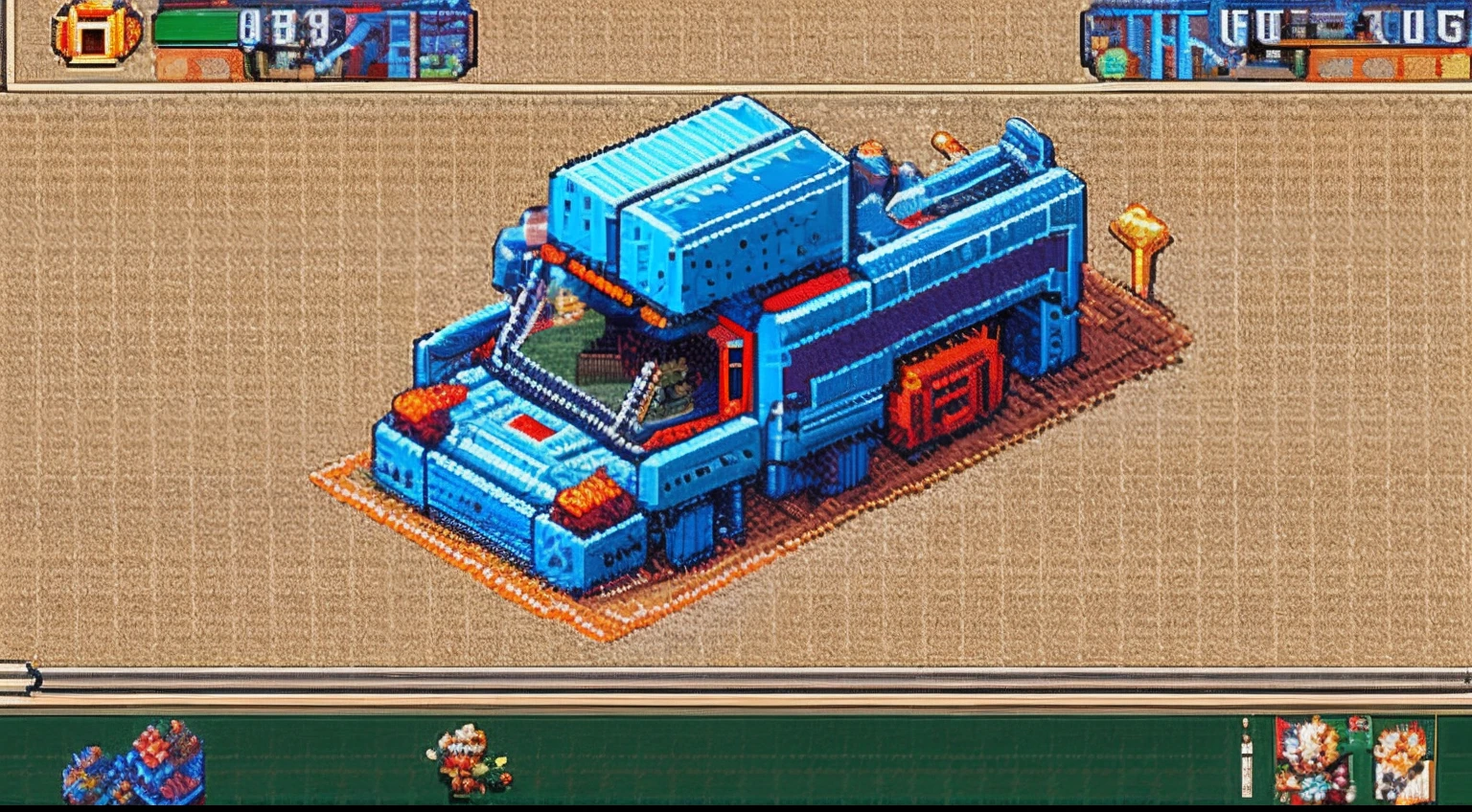 pixel game，character  design，super mecha，All kinds of artillery， Pixel art #pixelart
