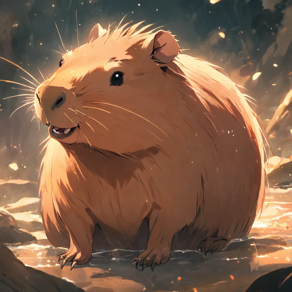 Cute capybara