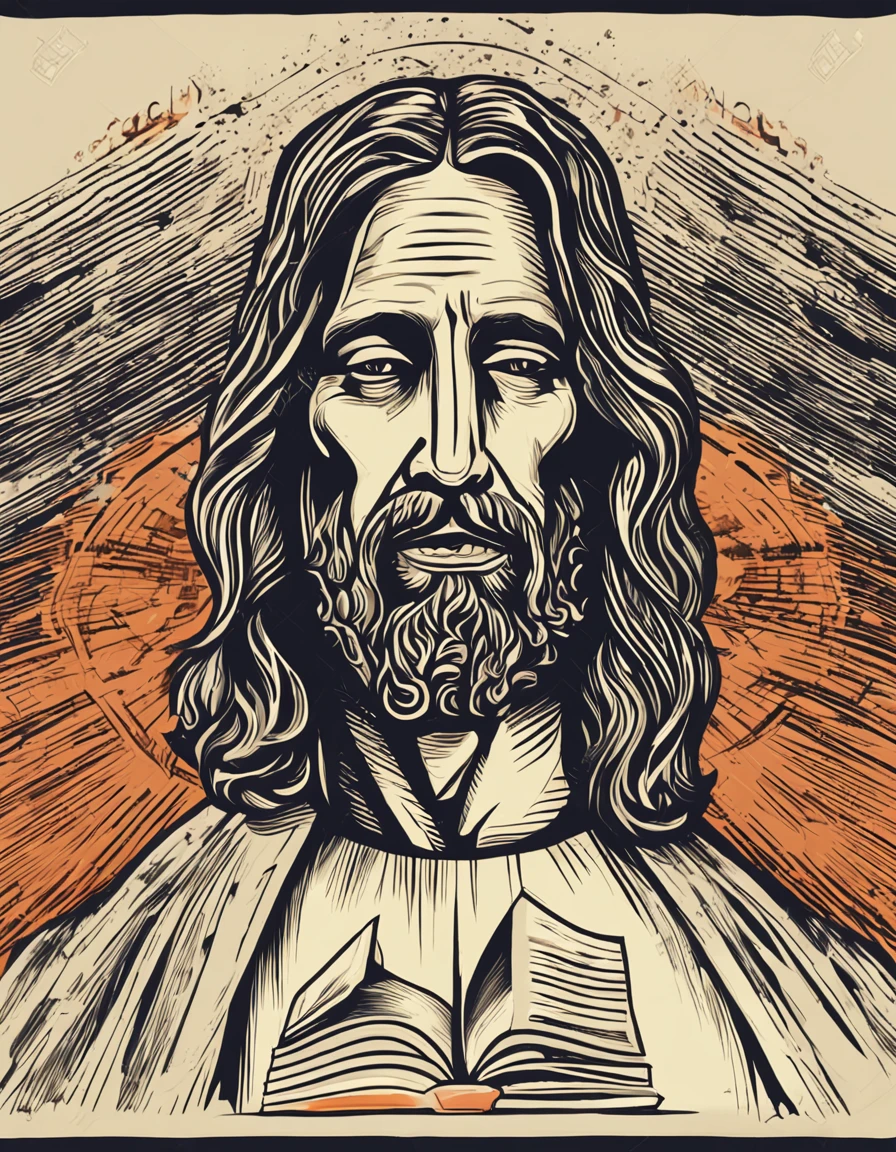 jesus com biblia