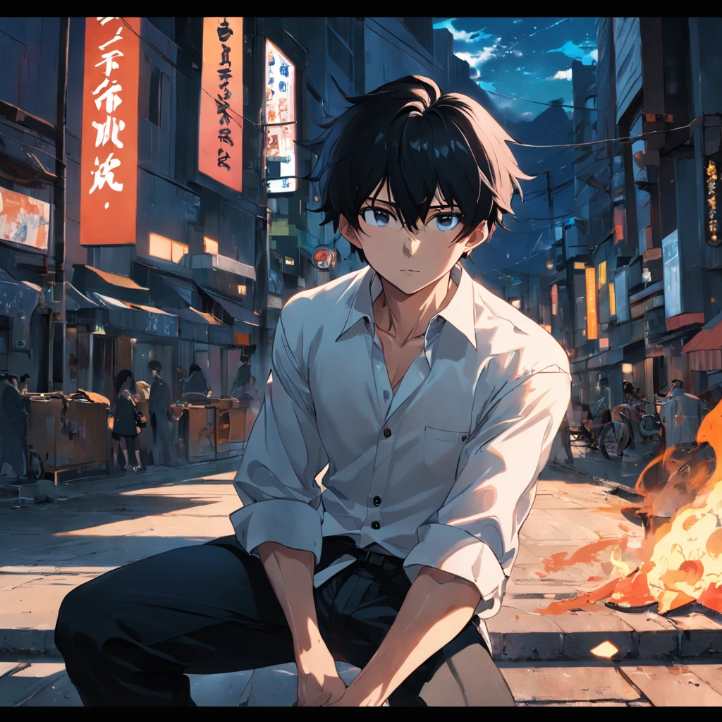 boy , smoking , yakuza