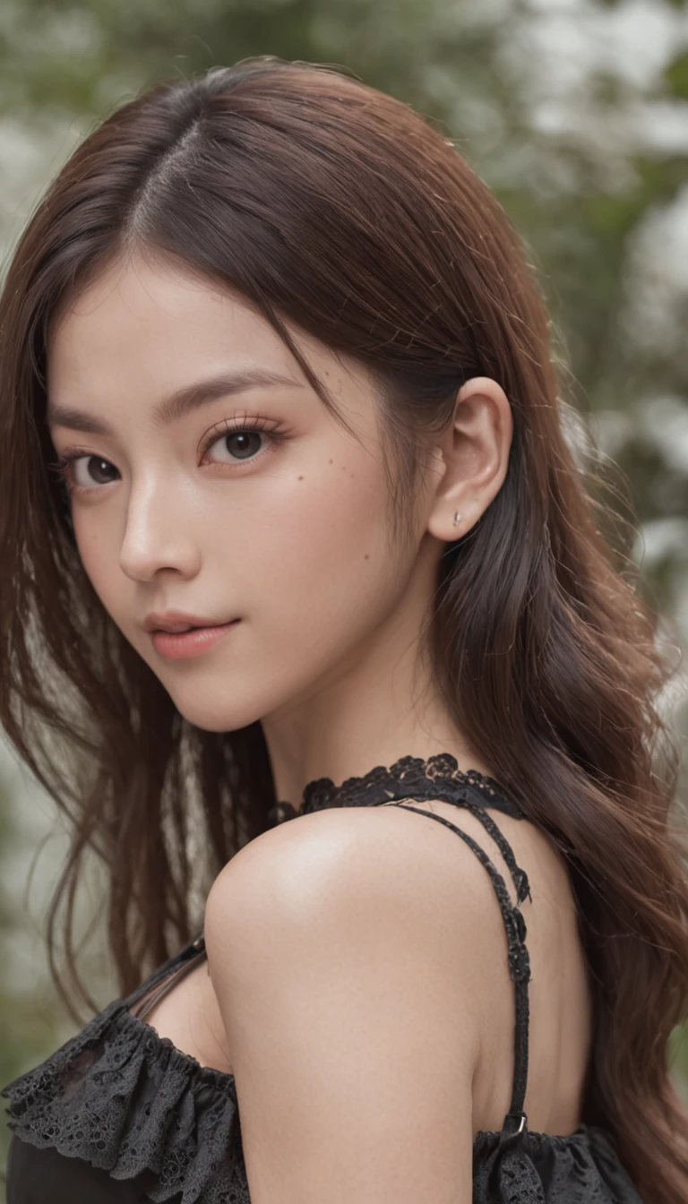 best qualtiy,tmasterpiece,超高分辨率,(photorealestic),(realisticlying:1.4),RAW photogr,1girll,(Full body photo,close-up all over the body,standing on your feet),good-looking face,Slim,Dignified,Small Fresh,(White color blouse,black short skirt, Professional Dress),ssmile,cabelos preto e longos,Beautiful hair accessories,Beautiful teenage girl,Detailed scenes, Beautiful digital illustration, the detail,Hyper-detailed, Cinematic quality, correct hand,anatomy correct, ((From below))