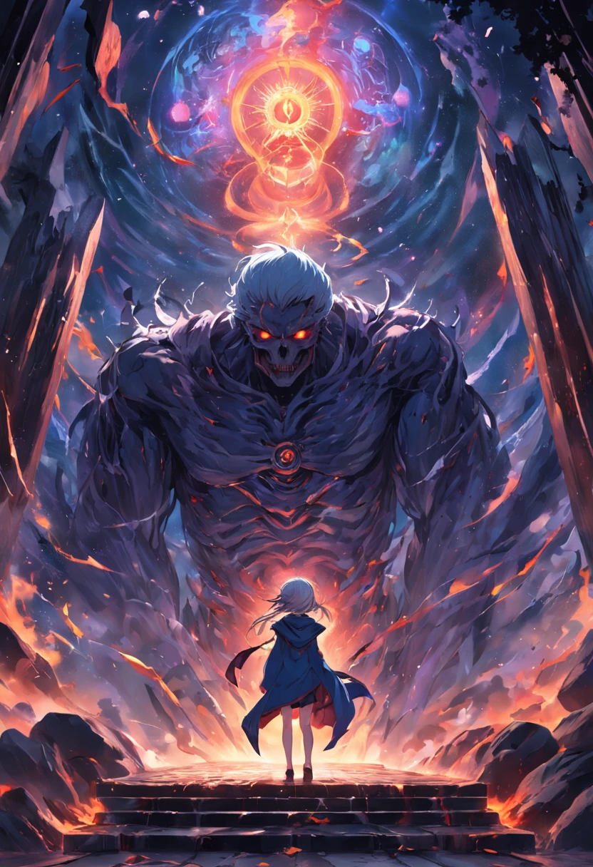 The man accidentally travels to a strangely invaded world，The ability to awaken death rollback，Also called going back in time。Every death，Time will go back to before he dies。