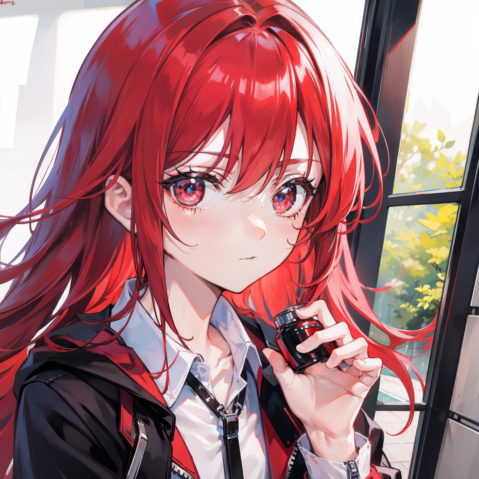 Red-haired muse