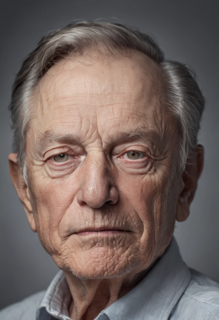 elon musk., Keeps an eye on the camera, Old, elon musk portrait, an old man, old man portrait, Ultra-detailed portrait, Wise Elon Musk, Beautiful art, 4k portrait, Handsome, old man portrait, Old man, You look old, wrinkled face, contemplative.