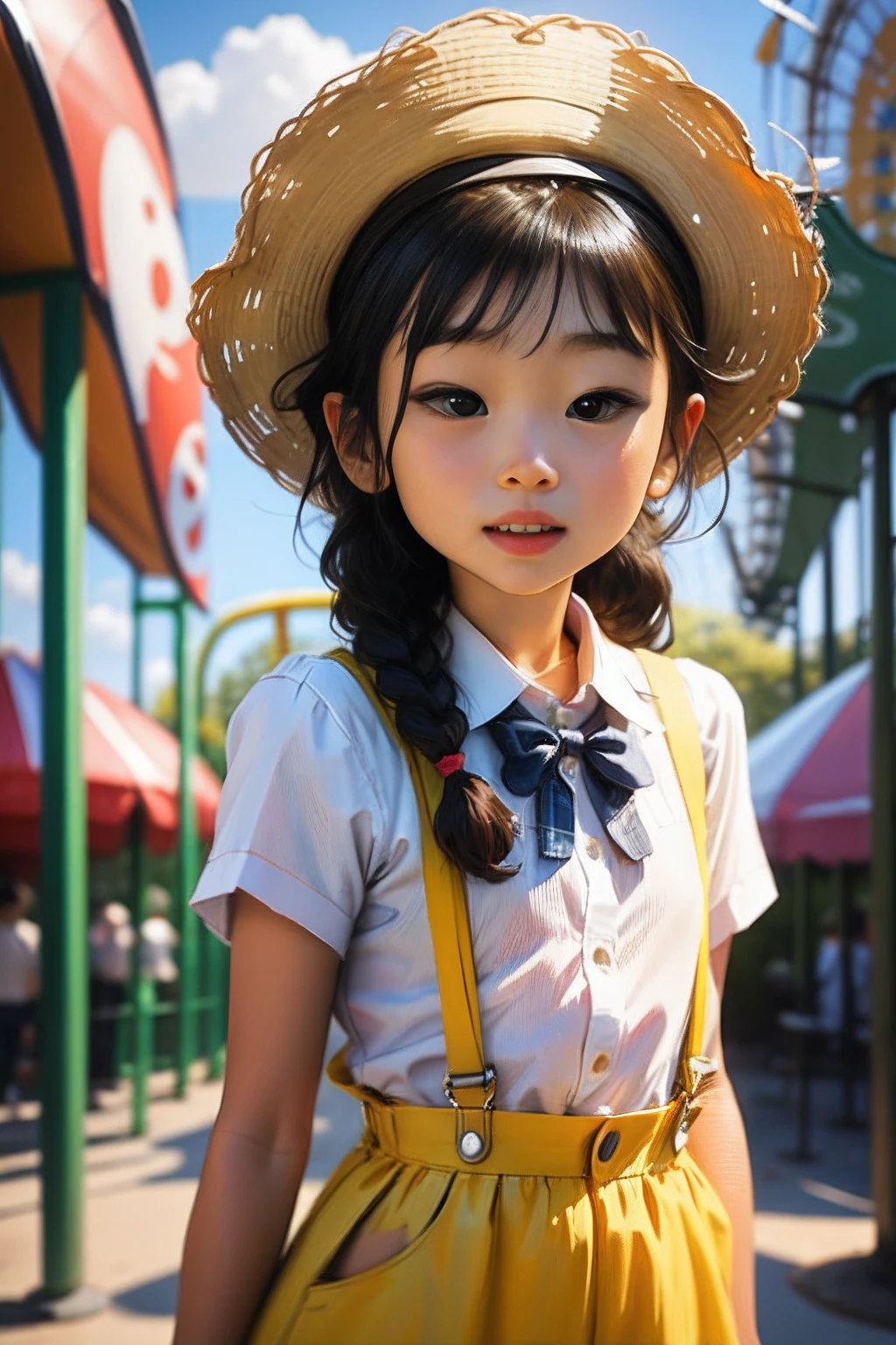Masterpiece, Best quality, ((Loli)),(()), ((GirlClear face, cute girly,Perfect anatomy, Wet,Happy smile,
Realistic face, Realistic,Dynamic side ignition,Perfect lighting,Dynamic pose,Dynamic Angle, (1girll), solofocus, Small breast, ((Lolita)),Photoreal,hug,view the viewer,