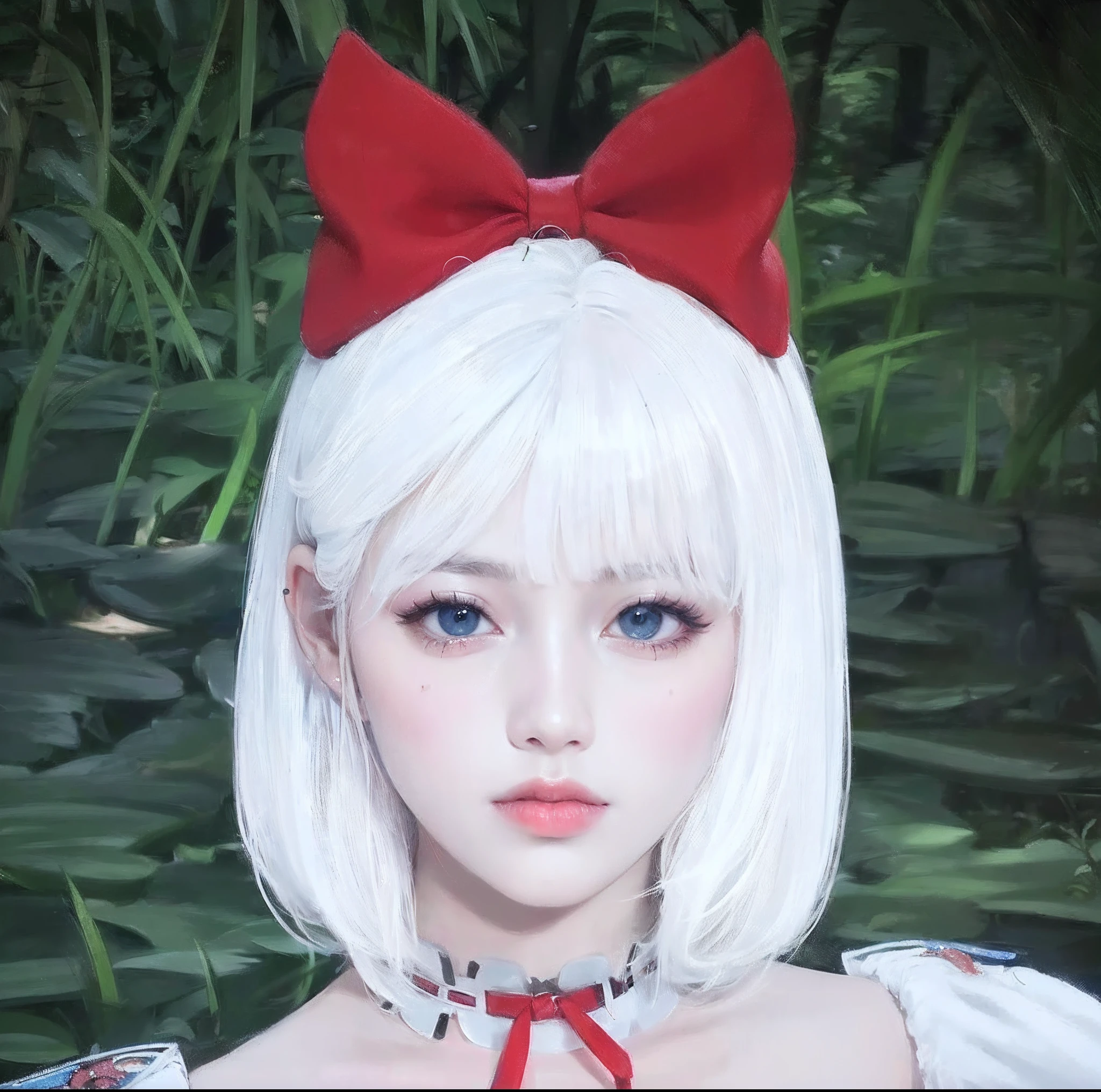 (8k, RAW photo, photorealistic:1.25) ,( lipgloss, eyelashes, gloss-face, glossy skin, best quality, ultra highres, depth of field, chromatic aberration, caustics, Broad lighting, natural shading, Kpop idol) looking at the audience With serenity and goddess-like bliss, sad expressions, sad eyes, big eyes,