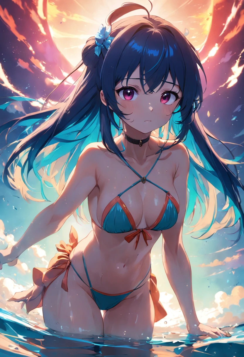 Kizi,Bikini swimwear,enchanting,Realistis,Big tits,