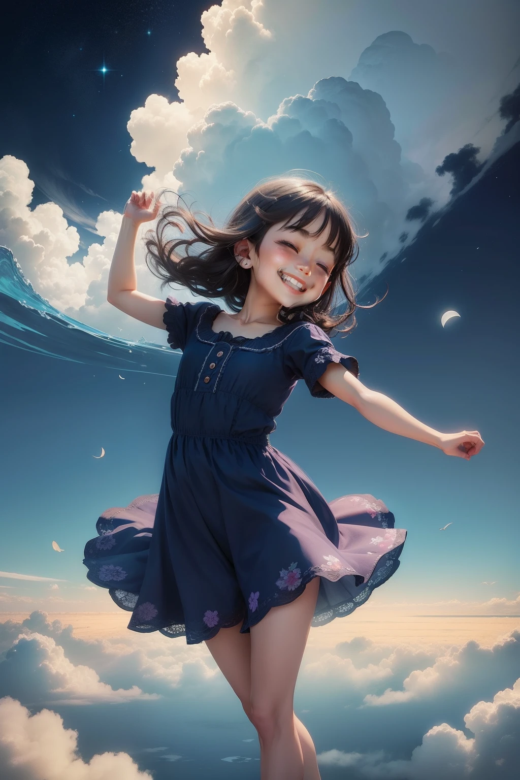 smiling face