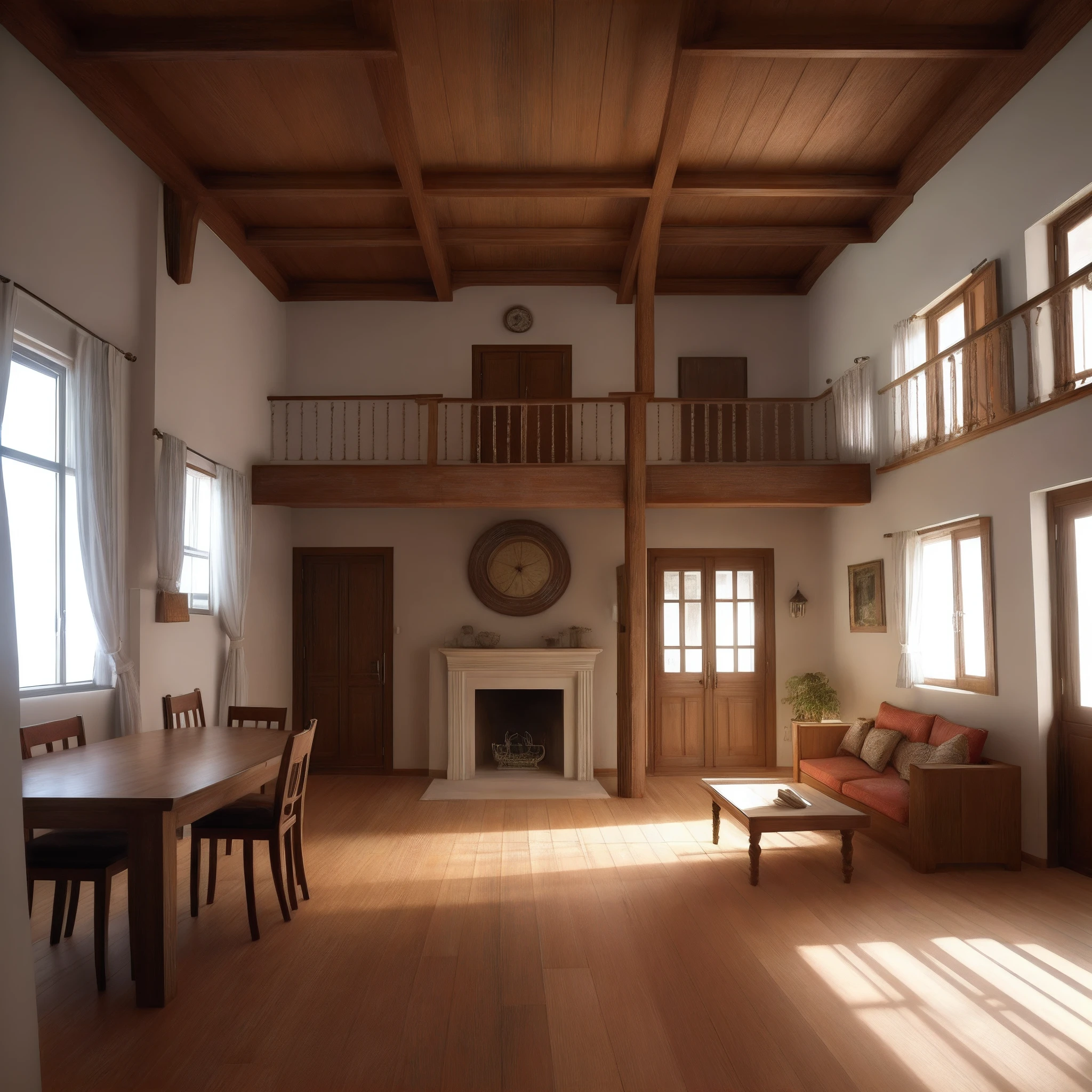 Interior de casa de lujo