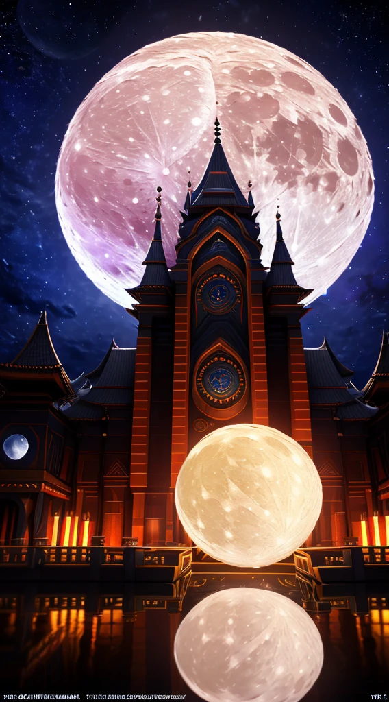 3D style, (the huge moon:1.5), (extremely detailed CG unity 16k wallpaper:1.1), (Denoising strength: 1.45), (tmasterpiece:1.37), game style, Symmetrical, A clarification completely, The source of consciousness, The energy of the universe, vitality, Prana, God's mind and spirituality, trending on artstationh, Adobe inventory, Fripek, 32K, 64K, illusory engine, hdr, hyper HD, 64K, Highly detailed, Studio lighting, professional, Vivid colors, High-resolution scanning, Profesional photogarpher, Bokeh, Masterpiece, 4K, 8K, 16k