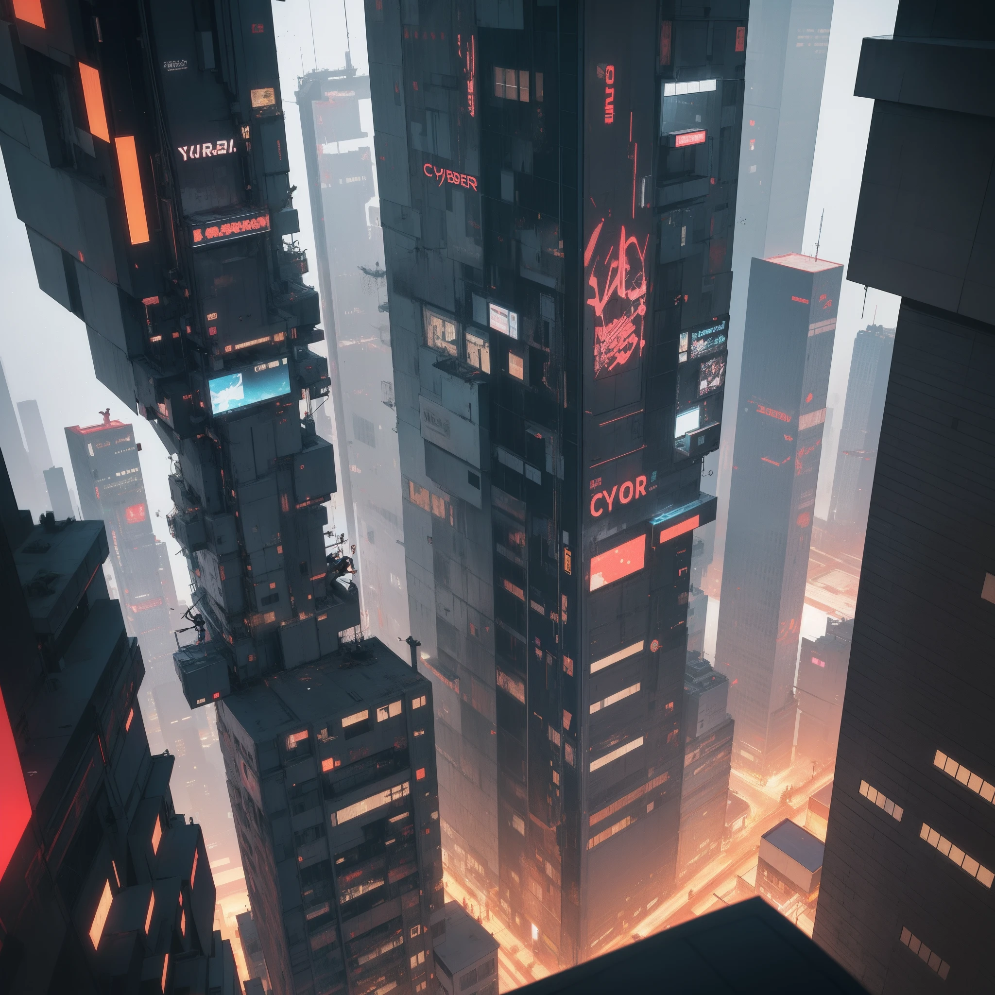 (cyberpunked:1.6),(Cyber City:1.8),(cyberpunk world:1.7),(Rooftop of building overlooking cyber city:1.4),(A girl moving from building to building in float one's body in the air:1.7), (((light as a whisker, flying like a bird))),BREAK (computer building, computer cityscape:1.2),(milky way,overwhelming starlit sky,Stars pouring down, showers of stardust:1.3),Blowing in the wind:1.8,BREAK Wearing a knitted hat:1.8,Relaxing girl,1 girl,solo,There is a cat next to you:1.8,action:1.6,BREAK angle from above:1.3,BREAK High-tech room:1.6,Cyberpunk Room:1.8,BREAK (8K), (Raw photo: 1.2), (Realism: 1.4), (masutepiece: 1.3), (exquisite detailing: 1.2), Delicate and beautiful details, (Eye Detail), (Facial Detailed), (Highest Quality) :1.4), (Hyper-Resolution: 1.2), cinematric light, (very detailed illustration),Best Quality,depth of fields, Wide light, natural shadows