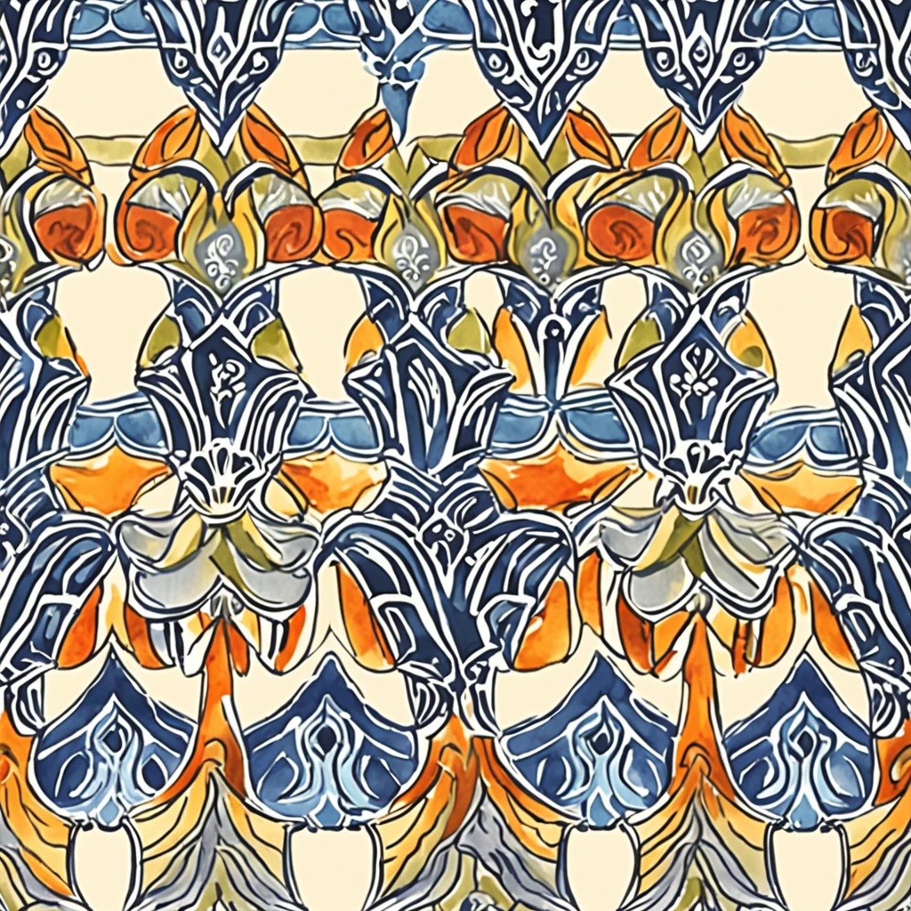 a close up of a beautiful wallpaper, art deco pattern