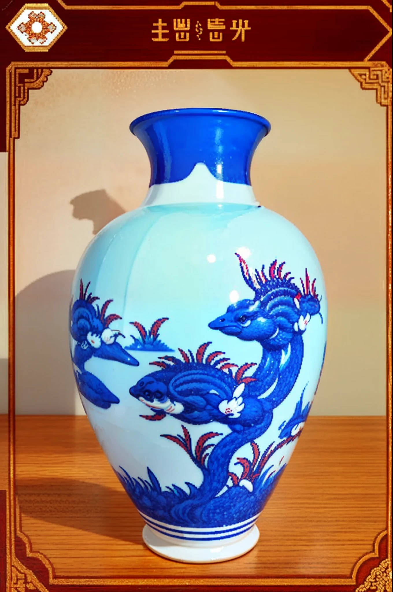 鸟山明风格,Flat pixel games(Blue and white porcelain style:1.4),(hanfugirl:1.5),ancient china art style,Full body like,16-bit pixels