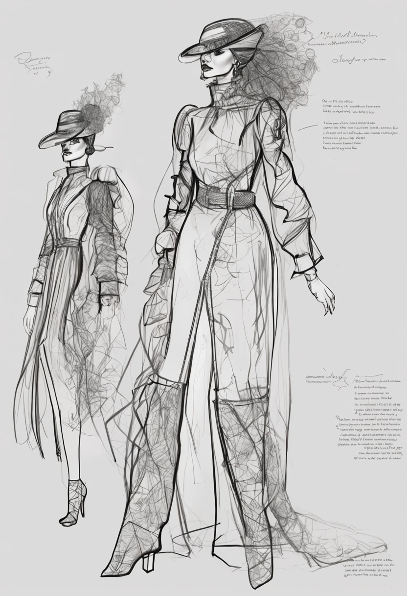 (((masterpiece))), ((best quality)), detailed, professional lighting, (((Ultra Detailed))),absurdres,(((incredibly absurdres))), 1girl, solo,(goth punk),character design,concept art,looking at viewer, standing, straight-on,thighhighs, medium breasts,
