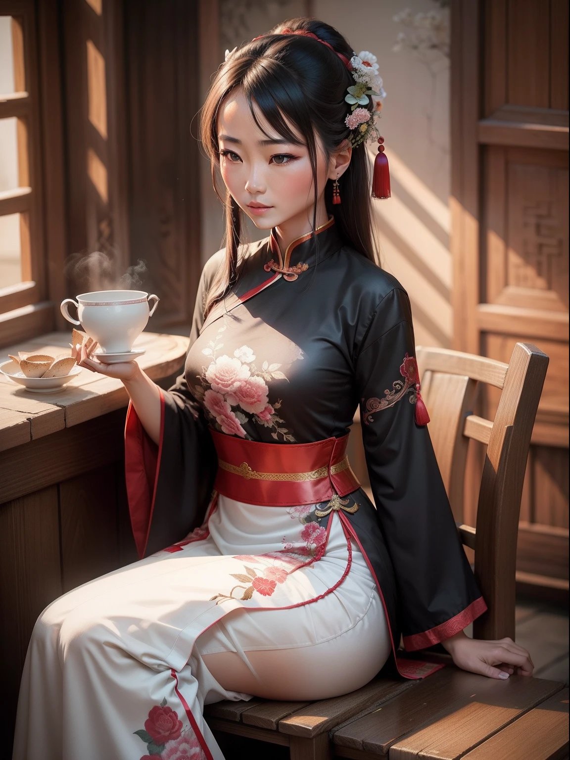 woman, China, ancient, traditional