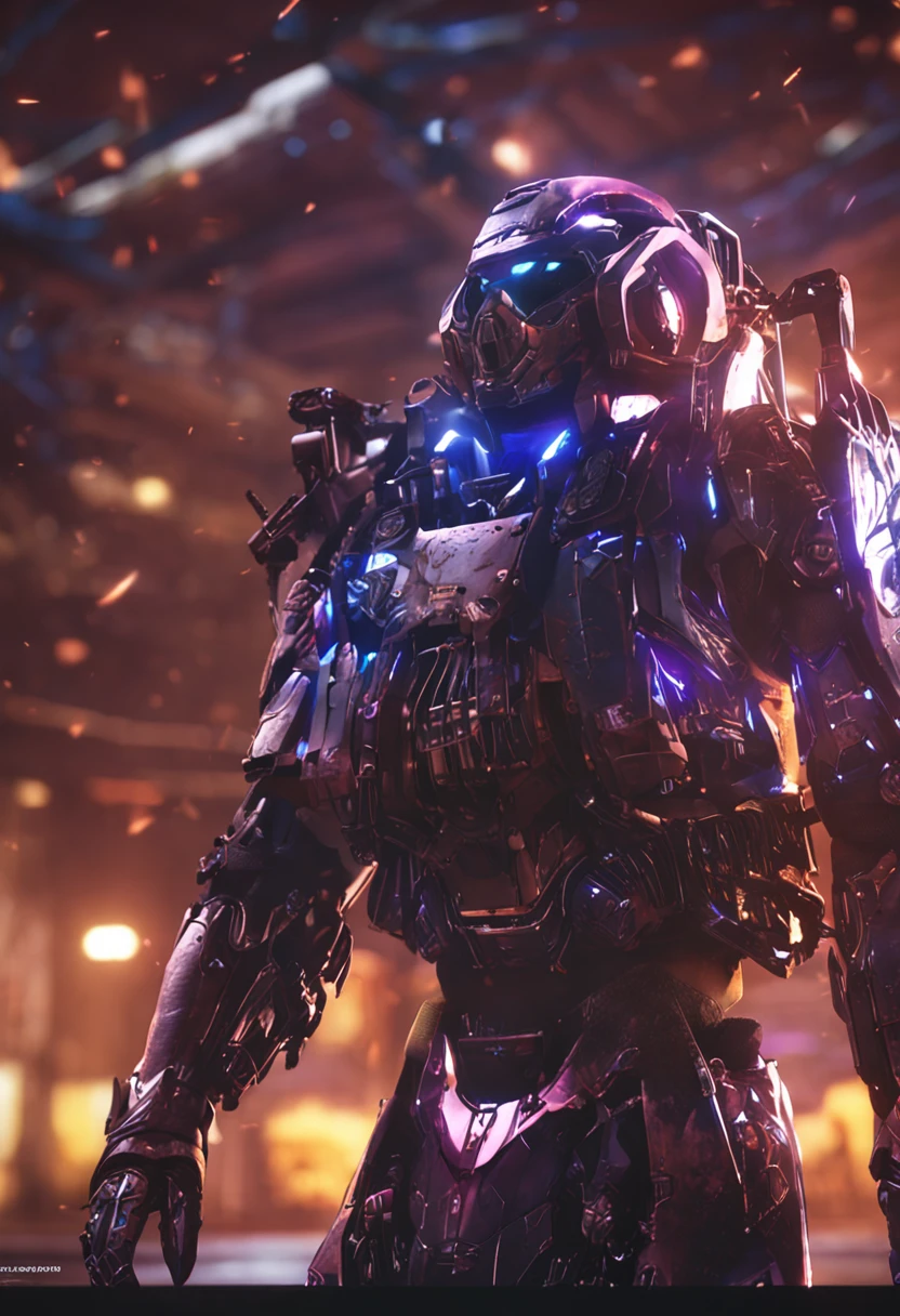 Starframe，neuter，battle armor，Take a sword，